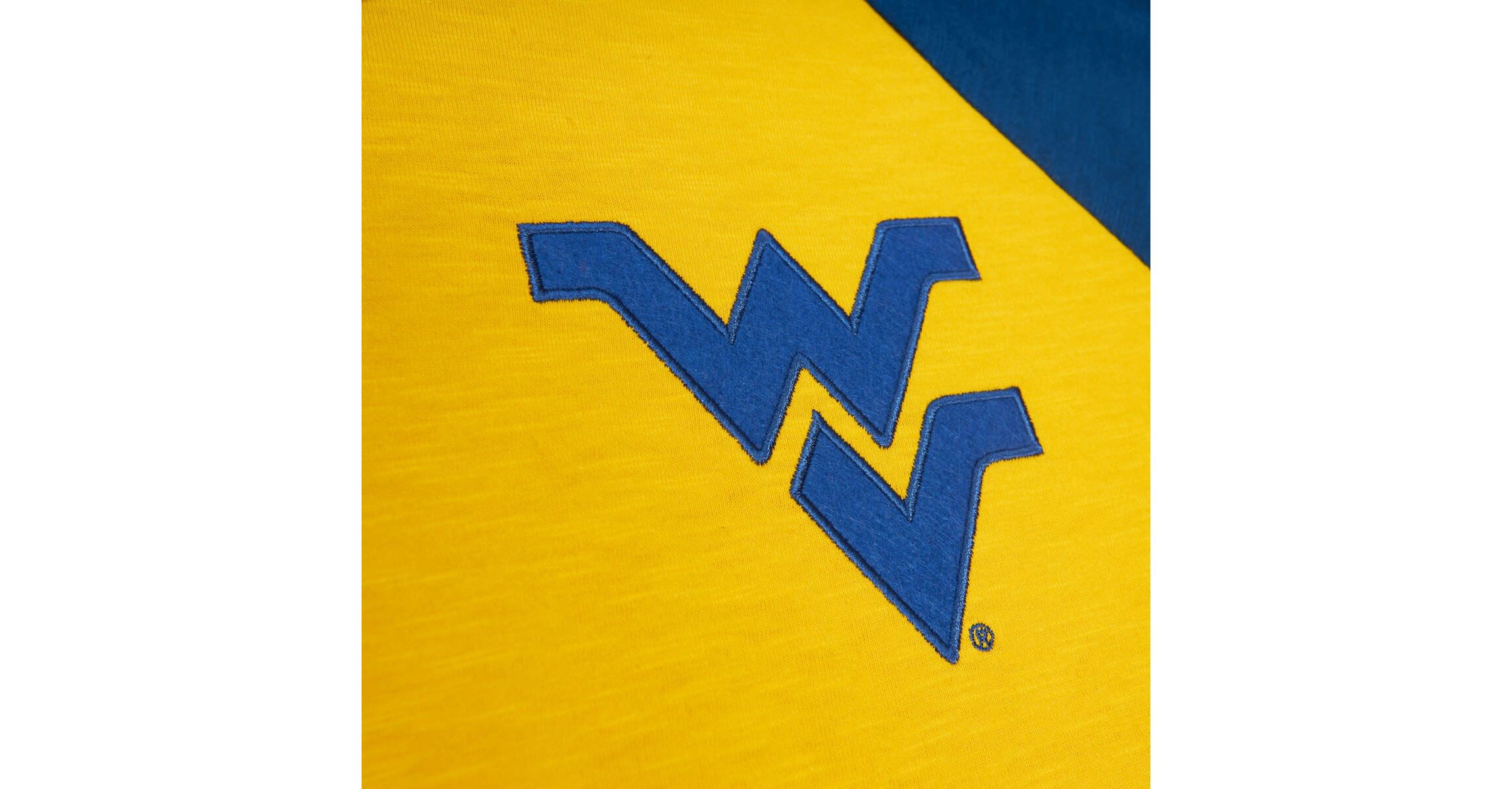 NCAA West Virginia Mountaineers Legendary Slub Raglan Long Sleeve T-Shirt