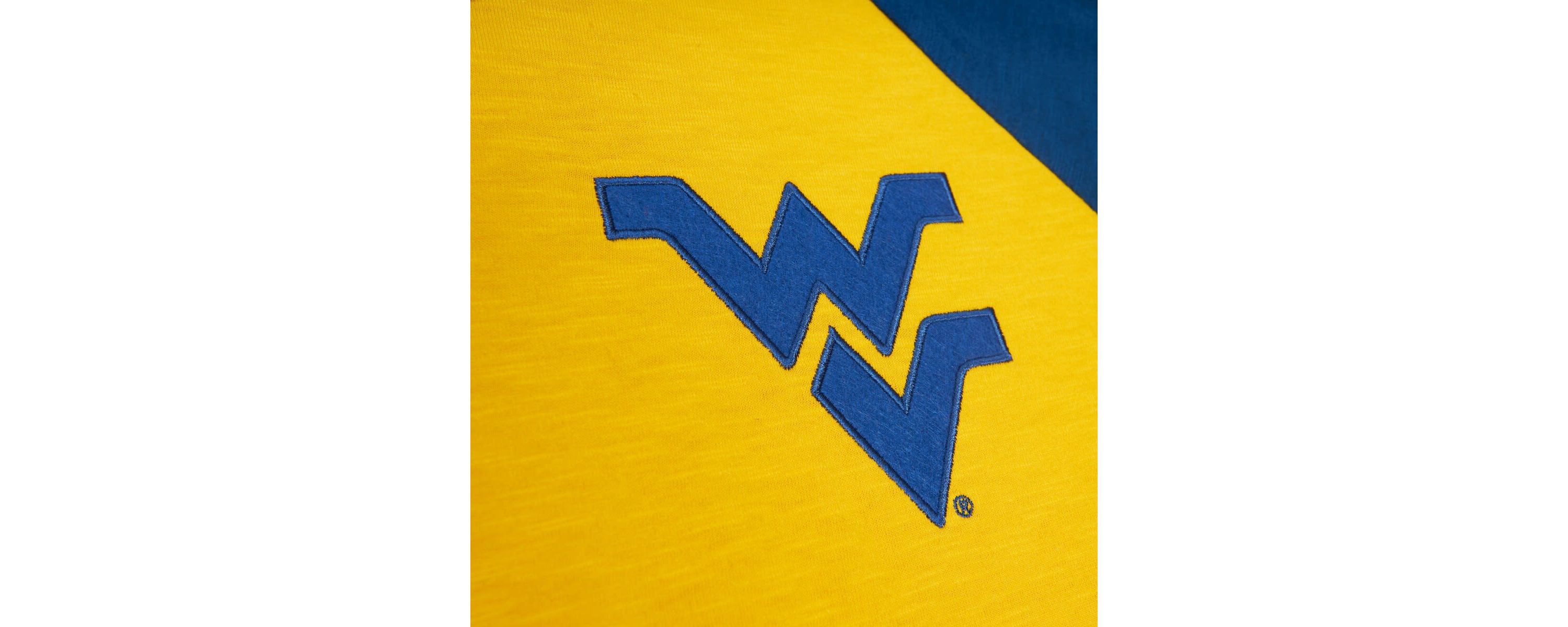 NCAA West Virginia Mountaineers Legendary Slub Raglan Long Sleeve T-Shirt