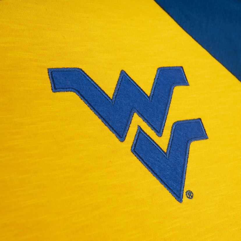 NCAA West Virginia Mountaineers Legendary Slub Raglan Long Sleeve T-Shirt