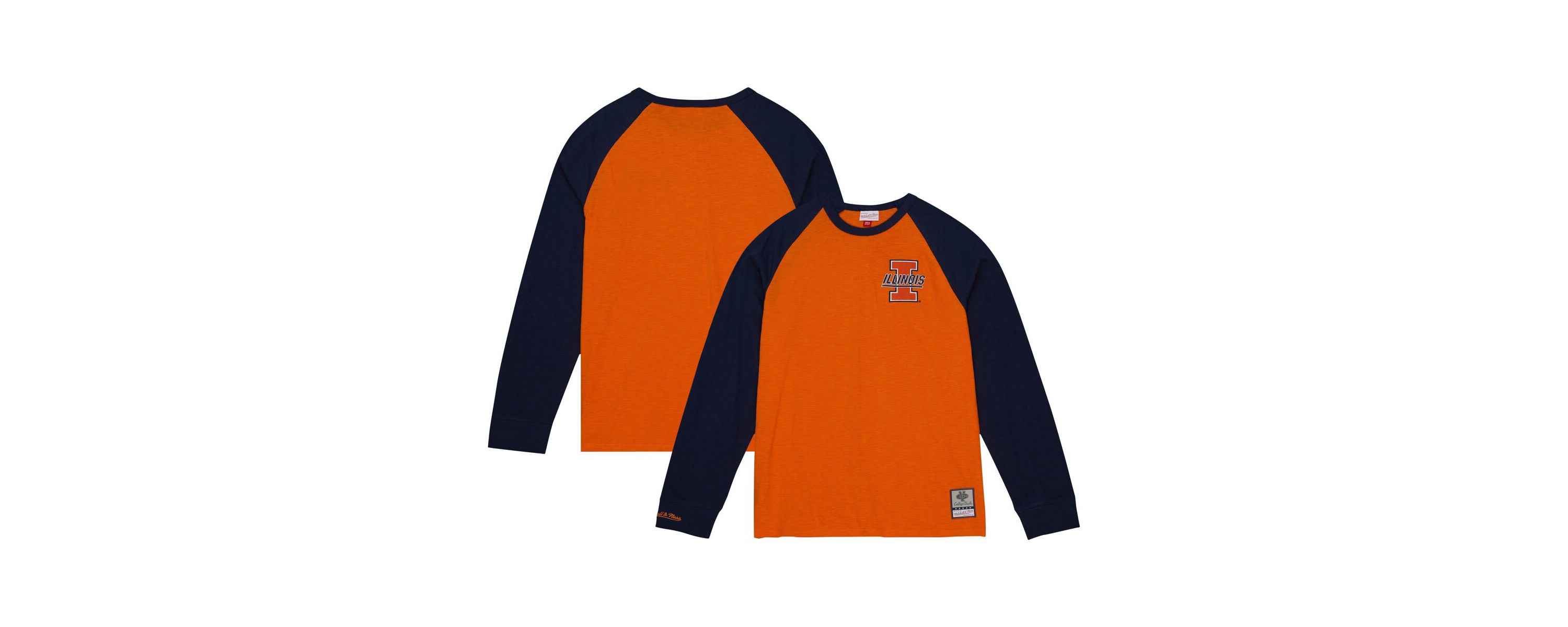 NCAA Illinois Fighting Illini Legendary Slub Raglan Long Sleeve T-Shirt