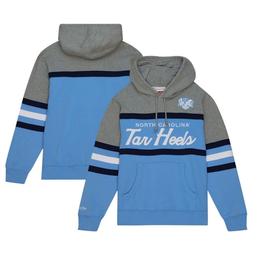 NCAA Light North Carolina Tar Heels Head Coach Pullover Hoodie