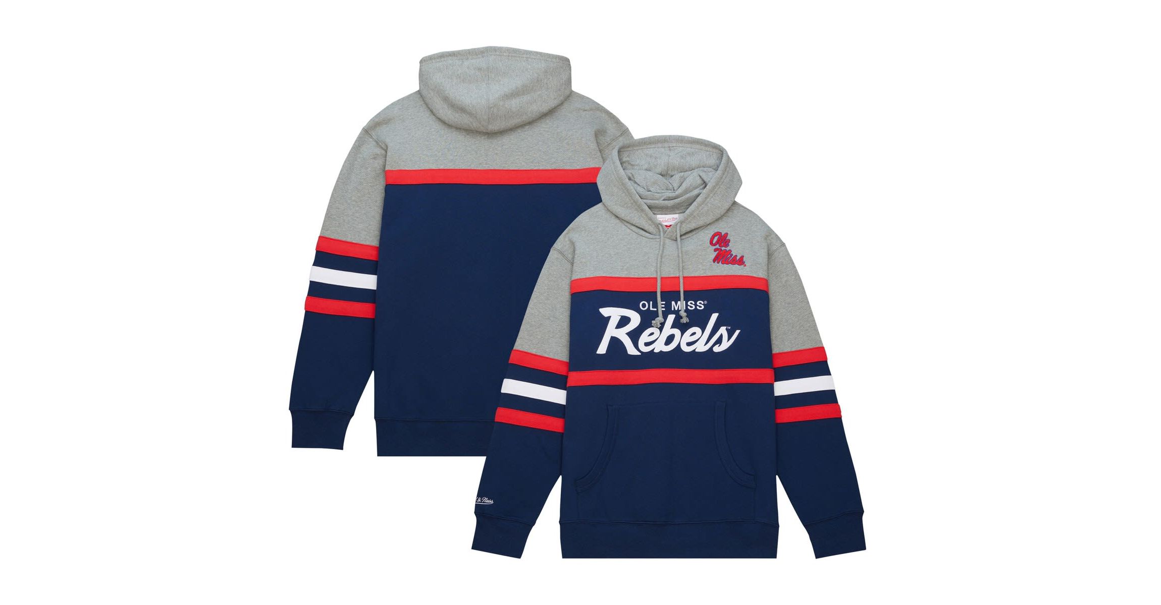 NCAA Ole Miss Rebels Head Coach Pullover Hoodie