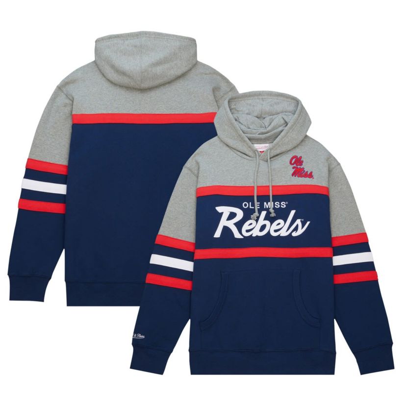 NCAA Ole Miss Rebels Head Coach Pullover Hoodie