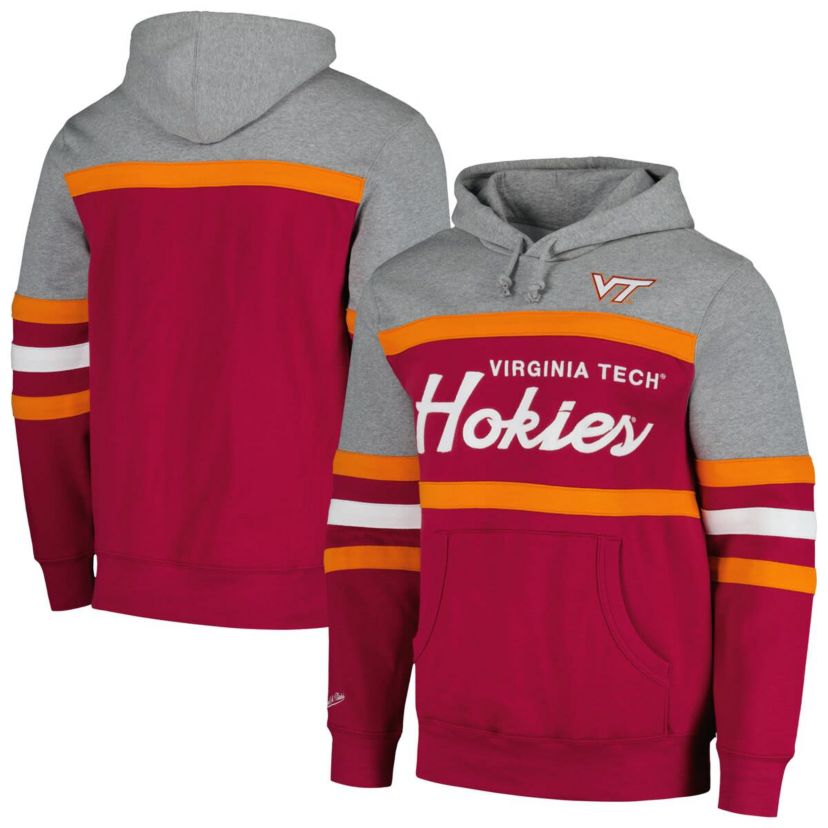 NCAA Virginia Tech Hokies Head Coach Pullover Hoodie