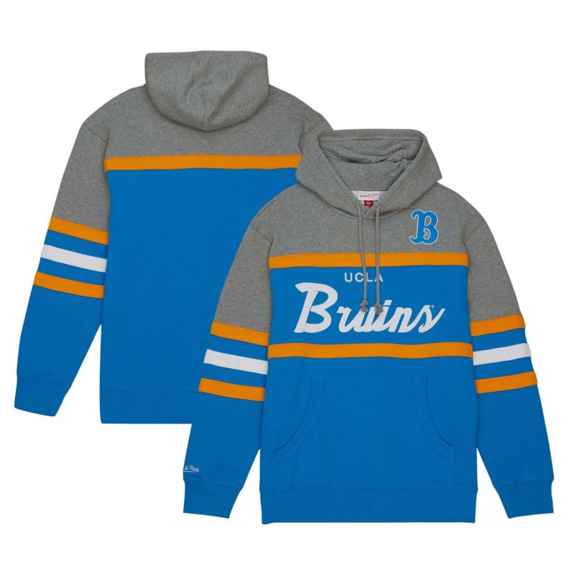 NCAA Light UCLA Bruins Head Coach Pullover Hoodie