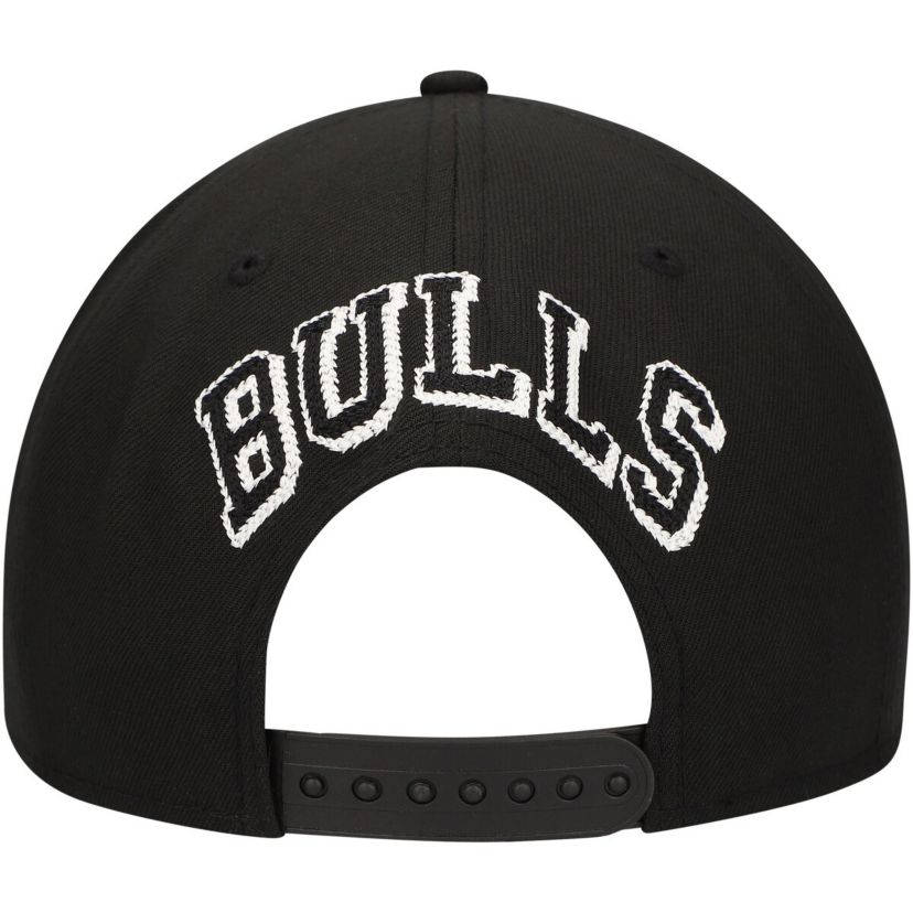 NBA Chicago Bulls Chainstitch 9FIFTY Snapback Hat