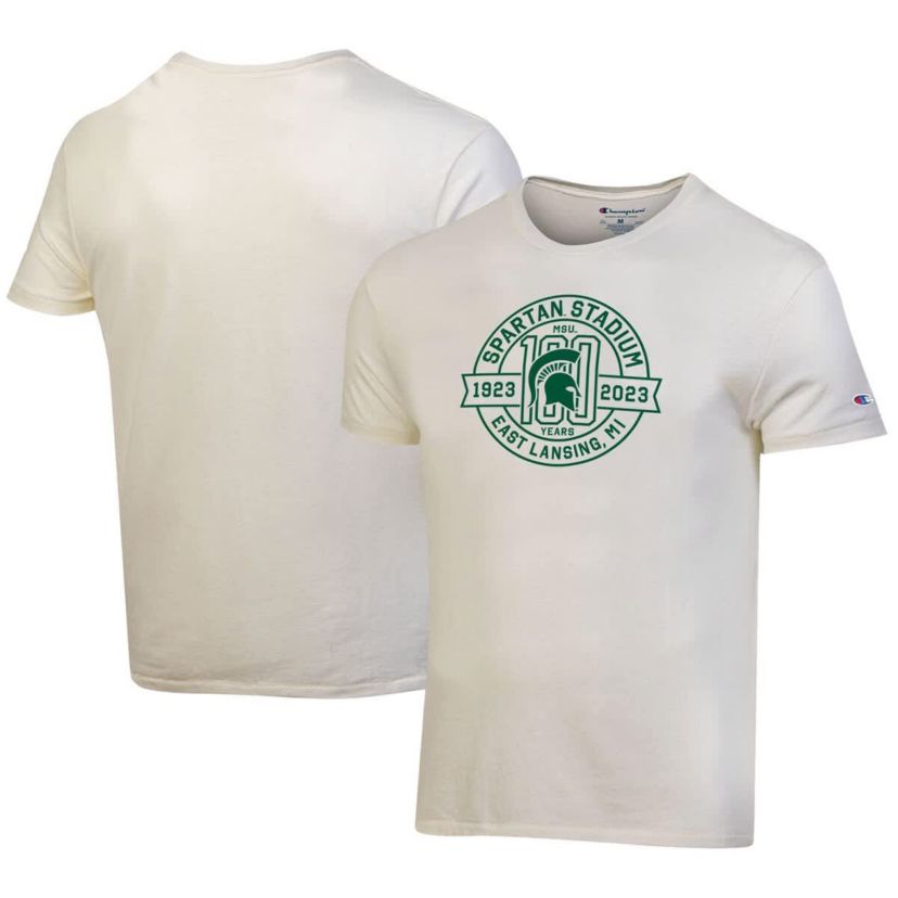 NCAA Michigan State Spartans 100th Anniversary Spartan Stadium T-Shirt