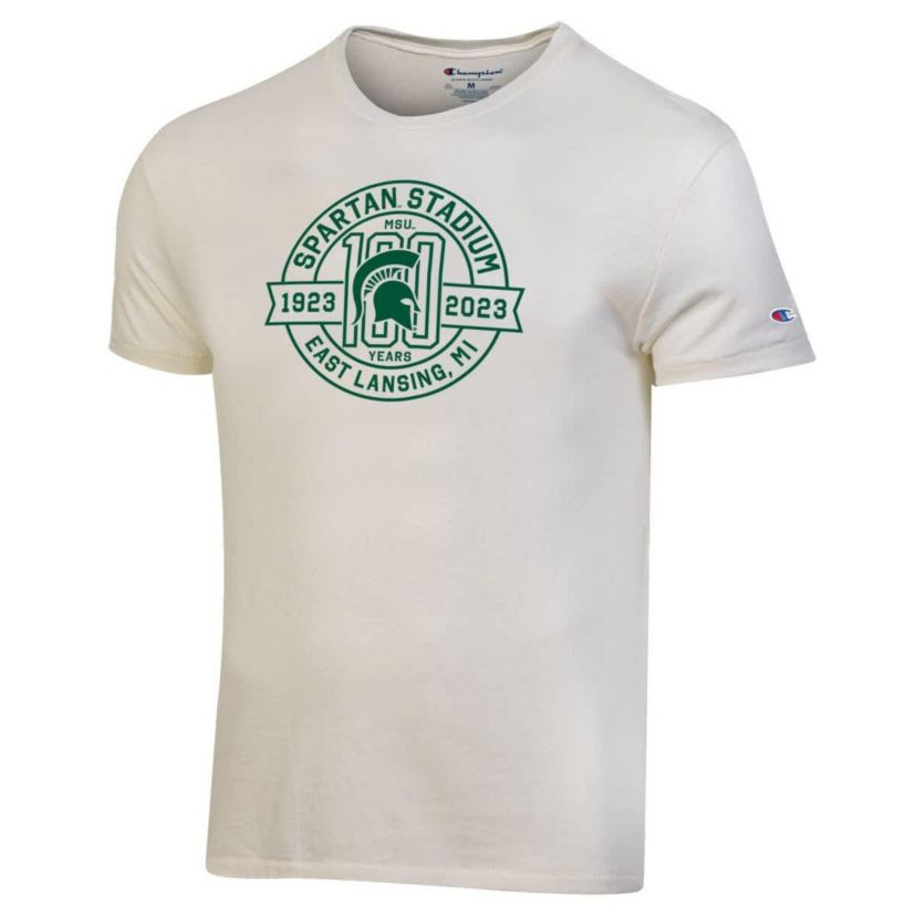 NCAA Michigan State Spartans 100th Anniversary Spartan Stadium T-Shirt