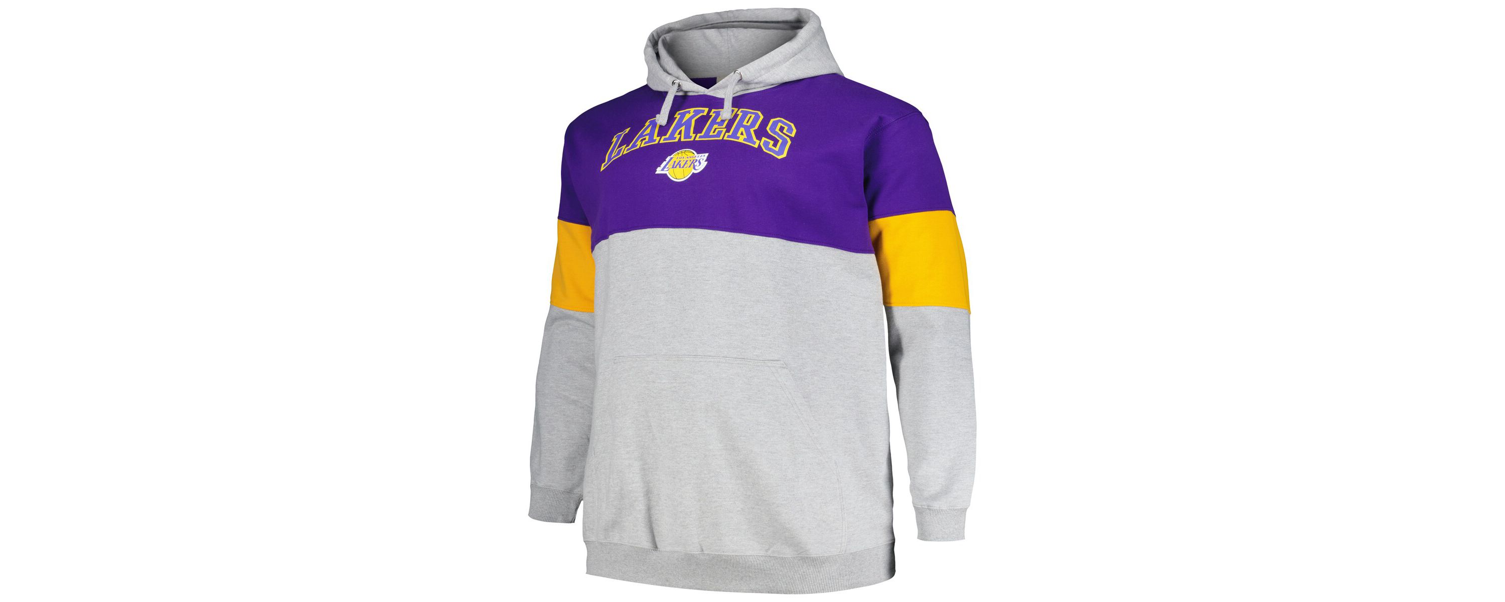 NBA Fanatics Los Angeles Lakers Big & Tall Pullover Hoodie