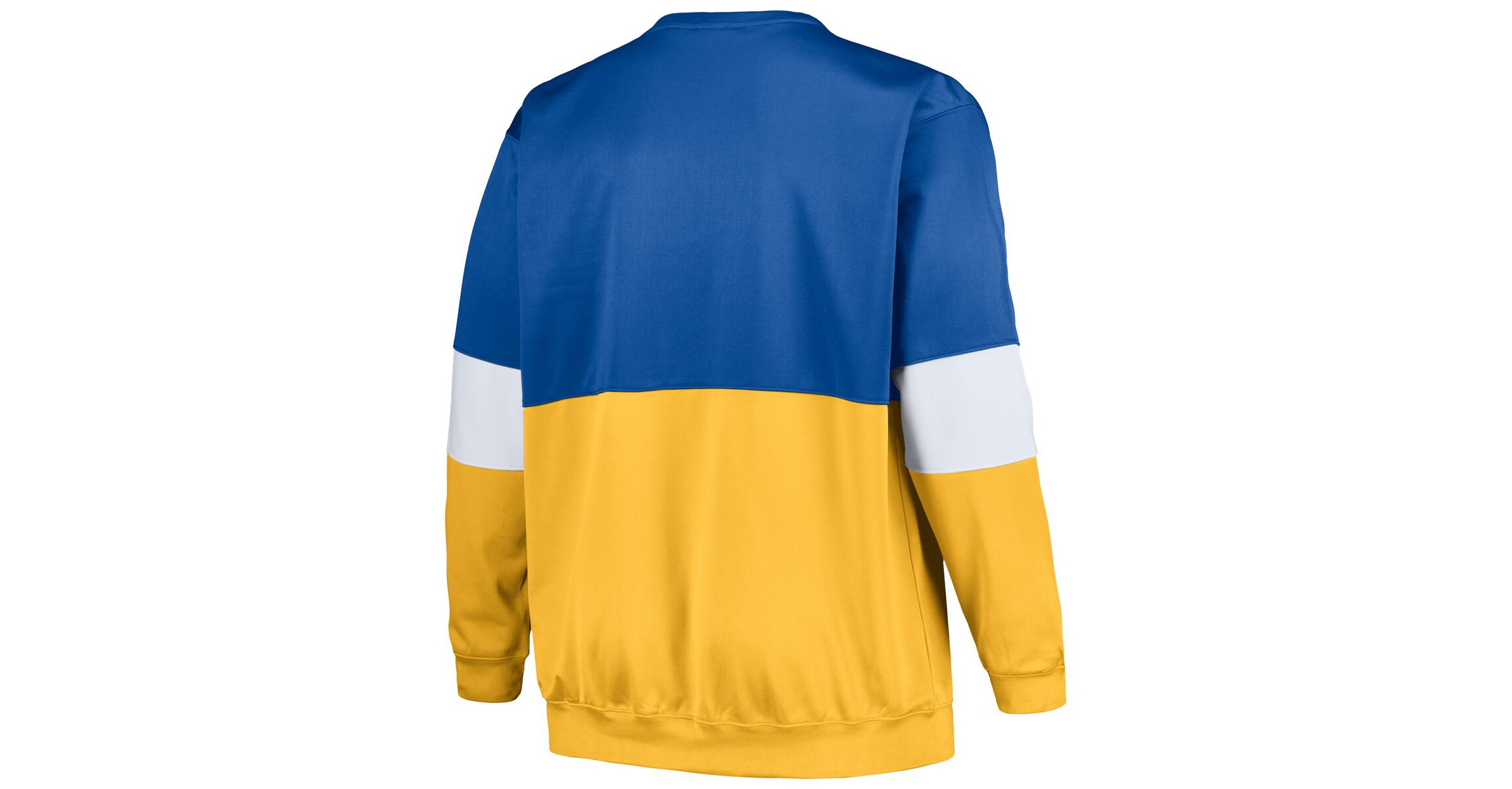 NBA Fanatics Golden State Warriors Big & Tall Split Pullover Sweatshirt