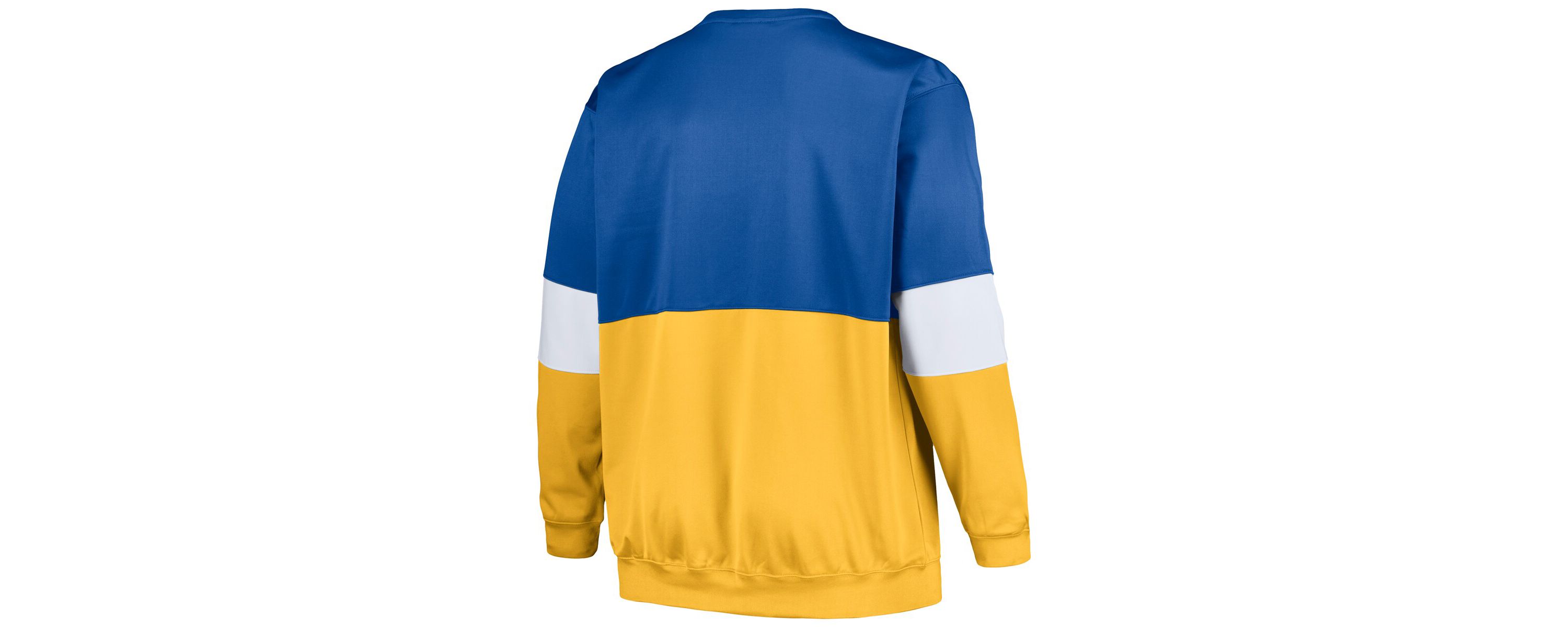 NBA Fanatics Golden State Warriors Big & Tall Split Pullover Sweatshirt