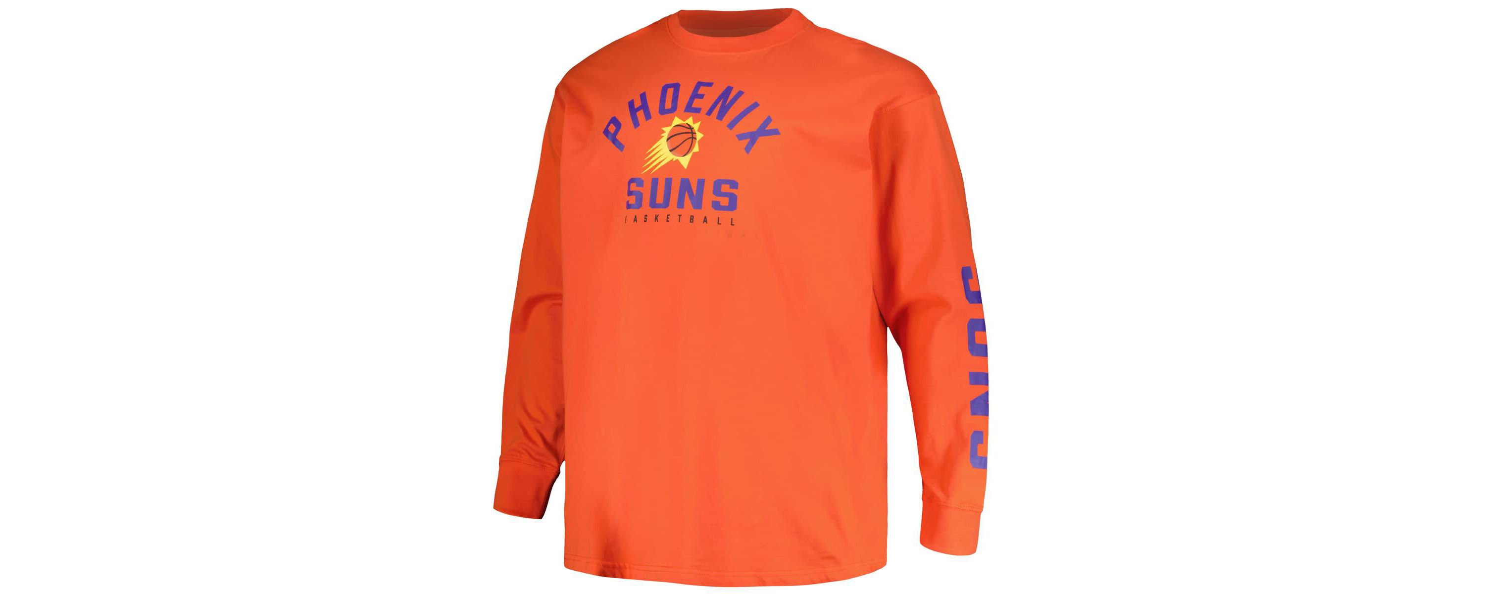 NBA Fanatics Phoenix Suns Big & Tall Short Sleeve & Long Sleeve T-Shirt Set