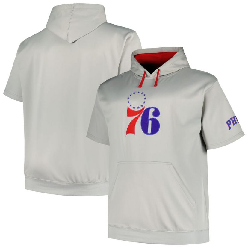 NBA Fanatics Philadelphia 76ers Big & Tall Logo Pullover Hoodie