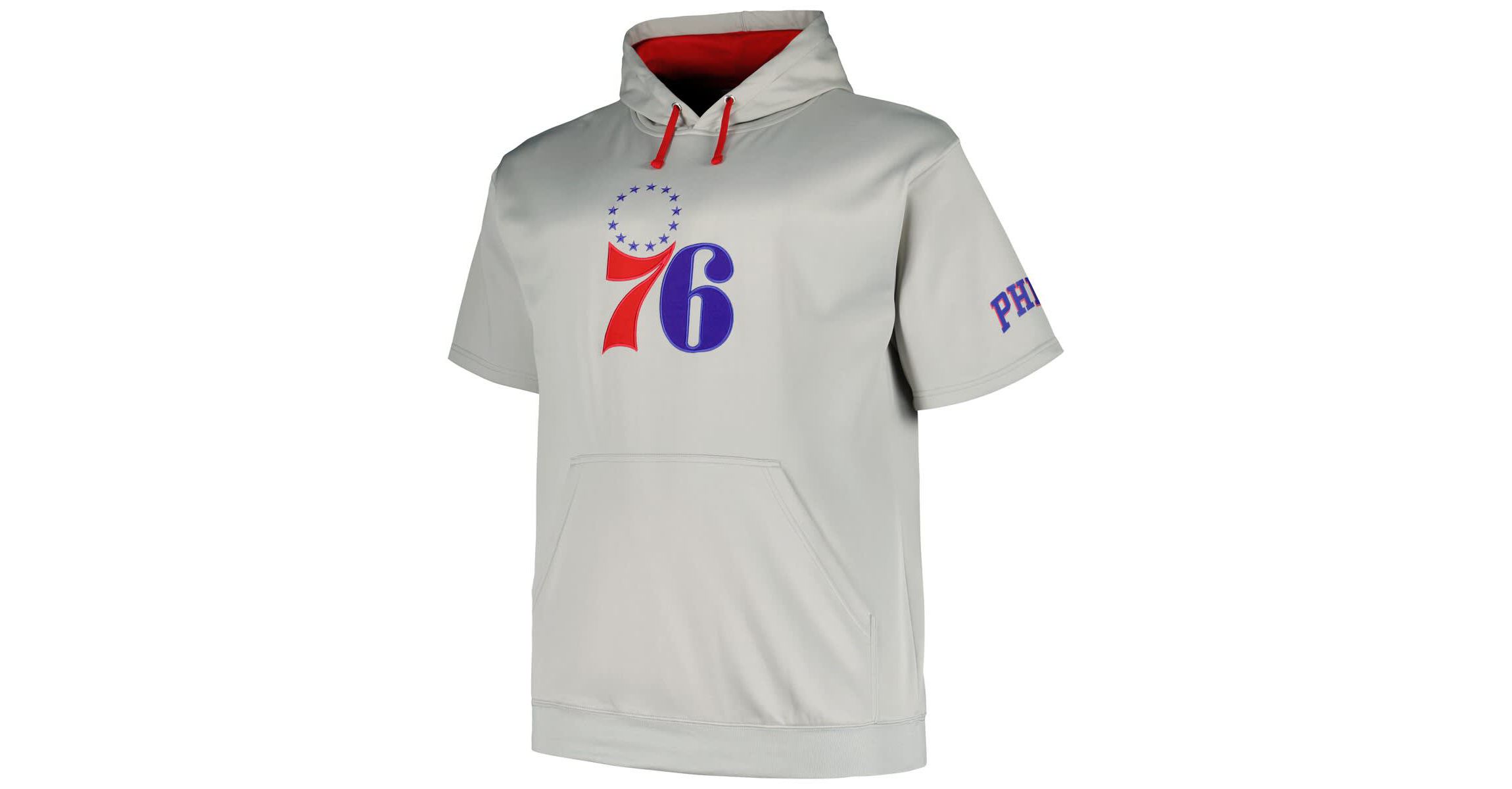 NBA Fanatics Philadelphia 76ers Big & Tall Logo Pullover Hoodie