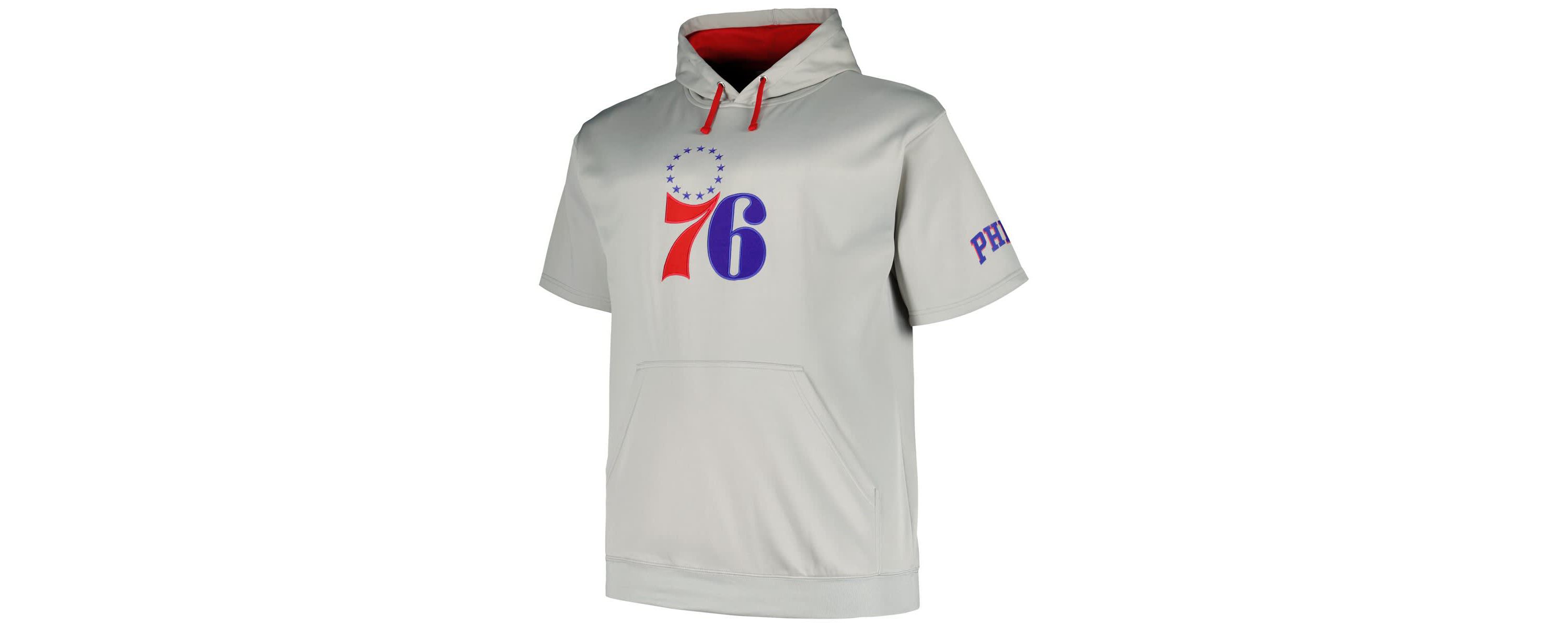 NBA Fanatics Philadelphia 76ers Big & Tall Logo Pullover Hoodie