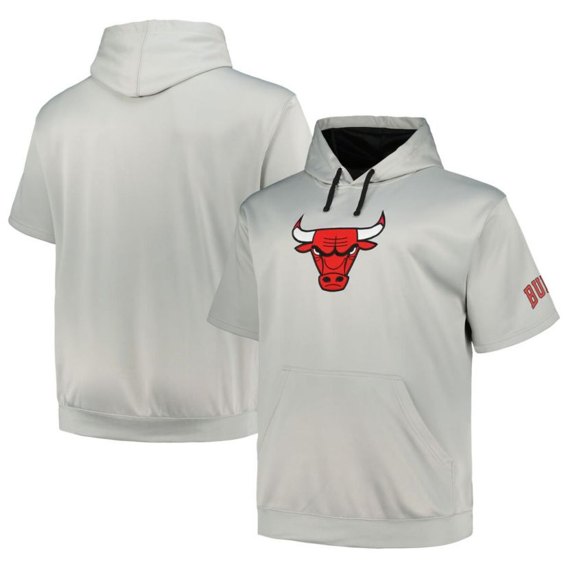 NBA Fanatics Chicago Bulls Big & Tall Logo Pullover Hoodie