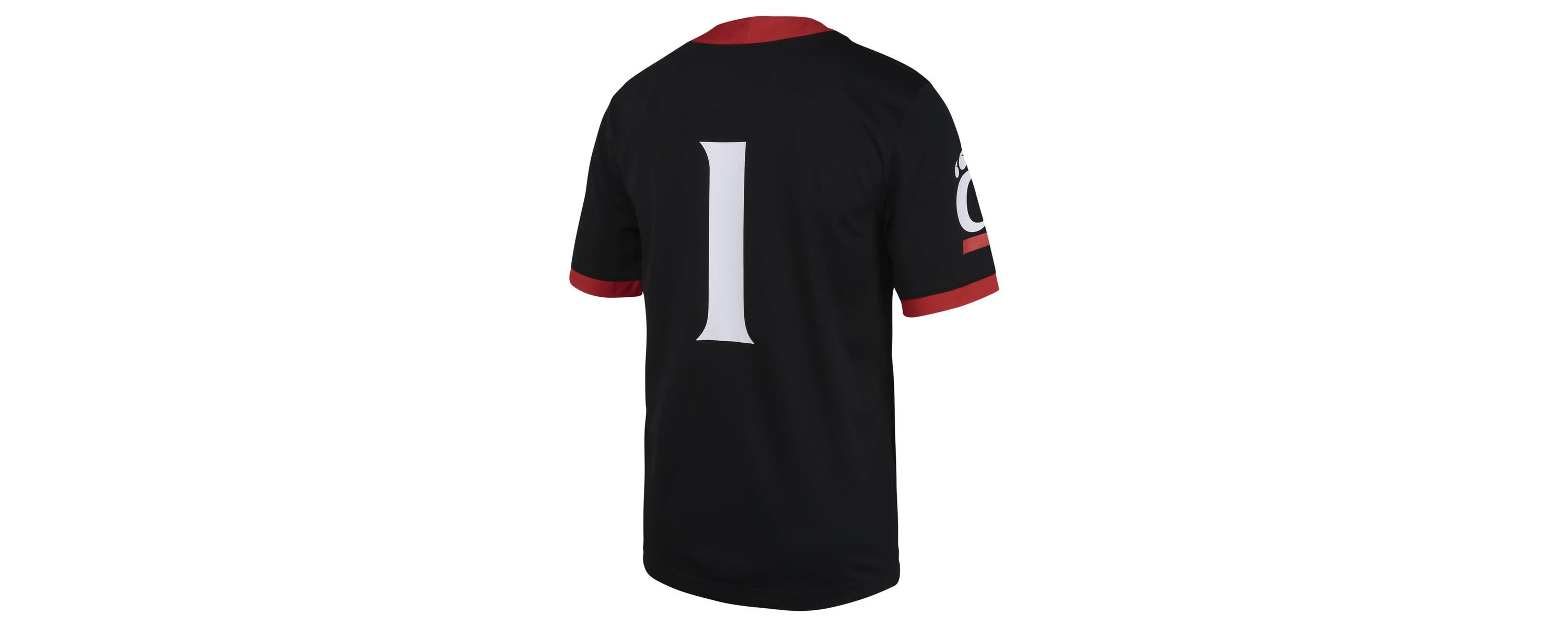 NCAA Nike #1 Cincinnati Bearcats Untouchable Football Jersey