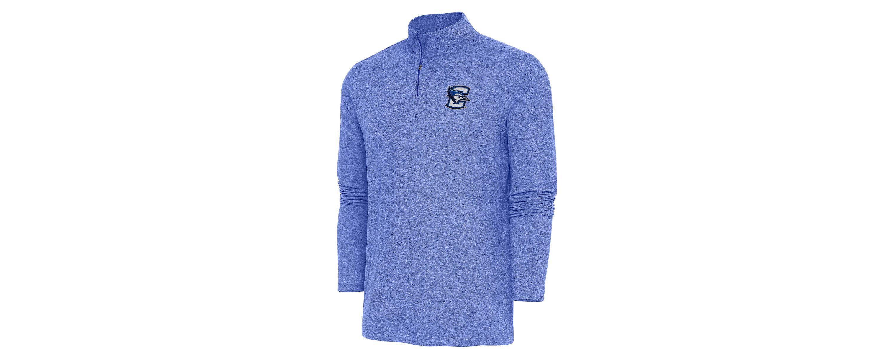 Creighton University Bluejays NCAA Creighton Bluejays Hunk Quarter-Zip Pullover Top