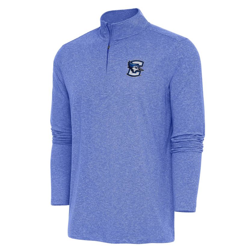Creighton University Bluejays NCAA Creighton Bluejays Hunk Quarter-Zip Pullover Top