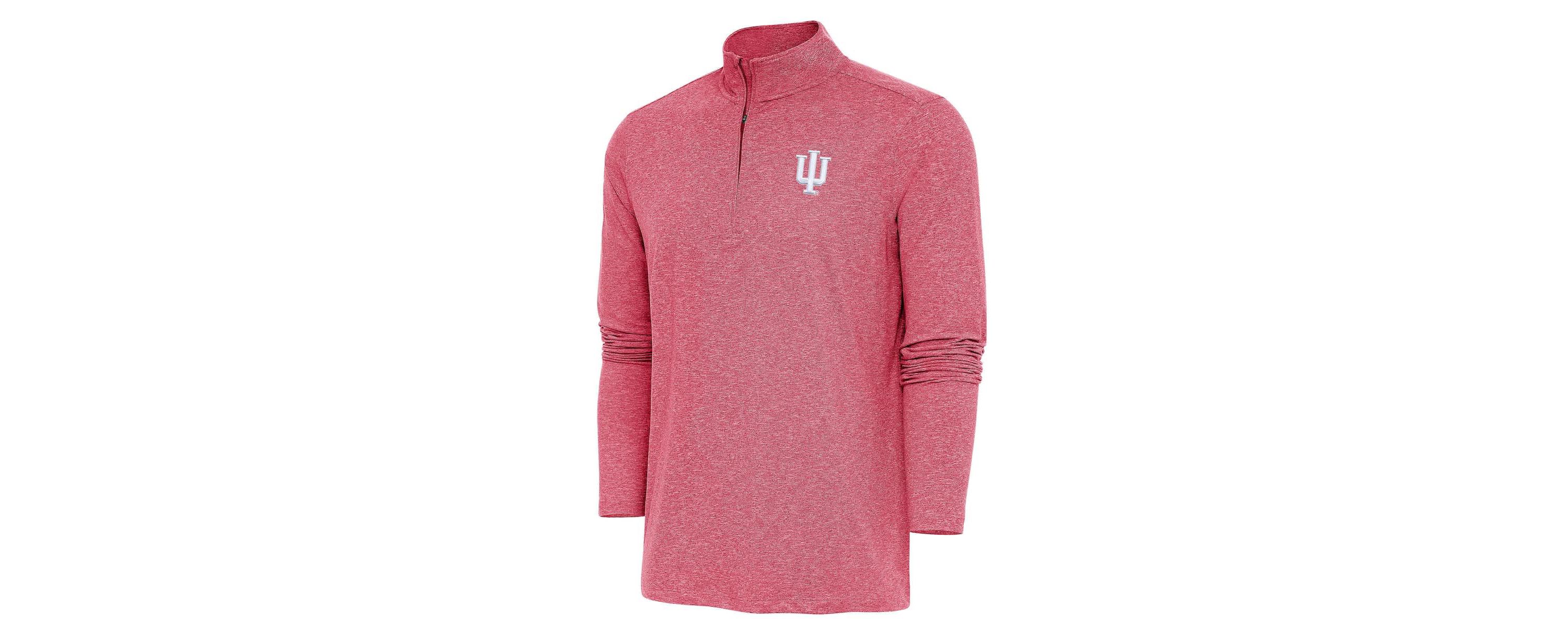 NCAA Indiana Hoosiers Hunk Quarter-Zip Pullover Top