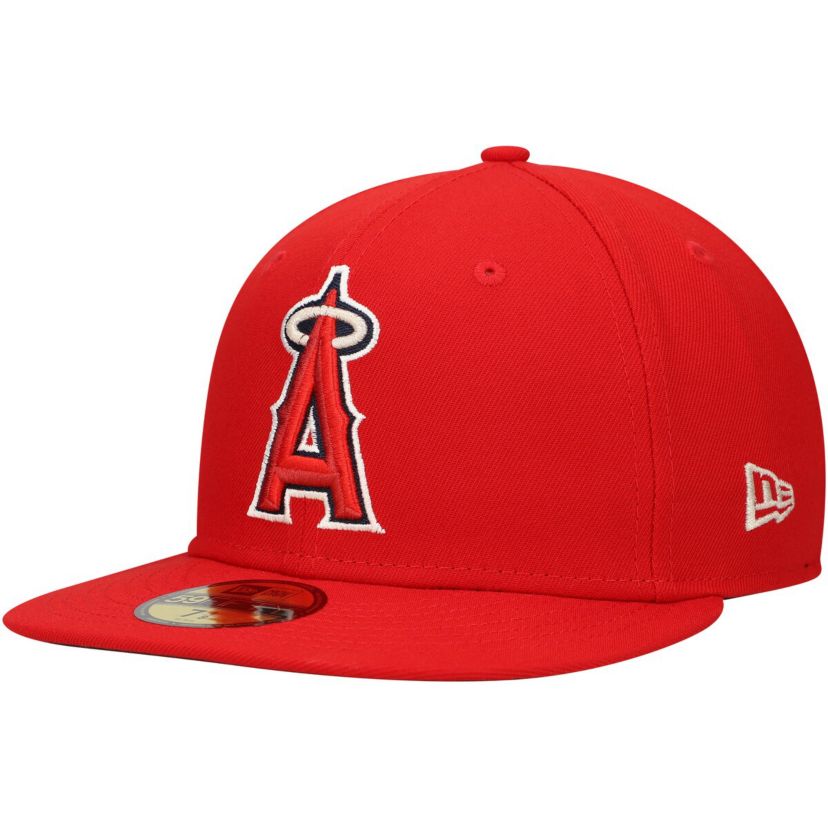 MLB Los Angeles Angels Jackie Robinson Day Side Patch 59FIFTY Fitted Hat