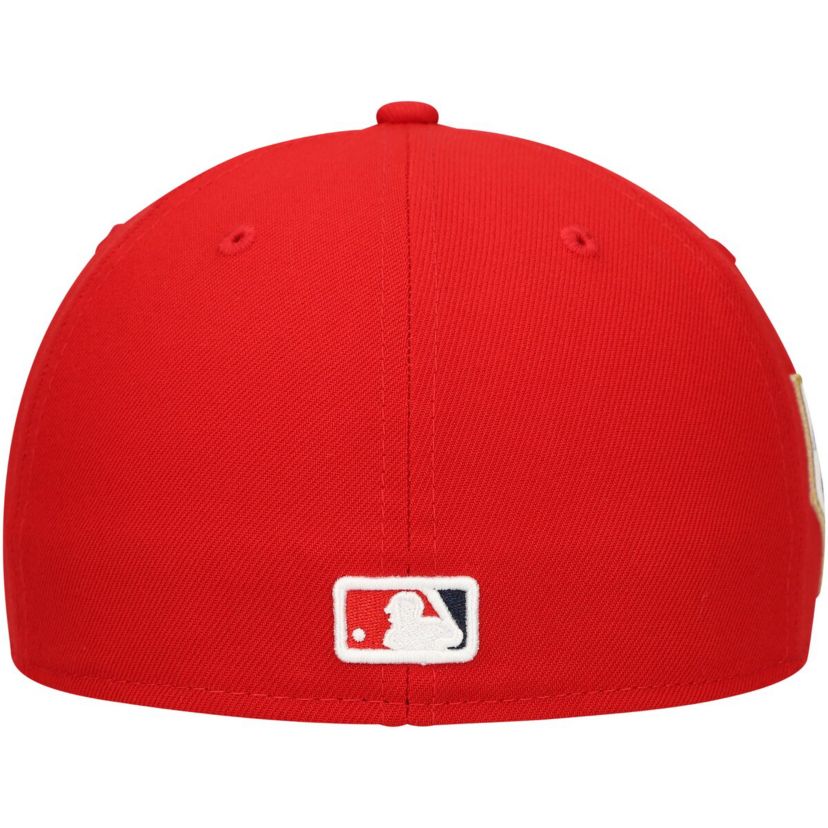 MLB Los Angeles Angels Jackie Robinson Day Side Patch 59FIFTY Fitted Hat
