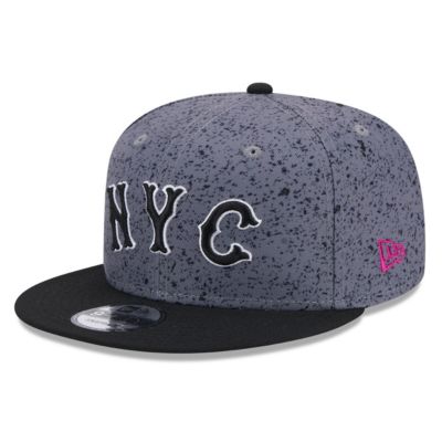 New Era Men's MLB Graphite/Black New York Mets 2024 City Connect Alternate 9FIFTY Snapback Hat -  0197884072152