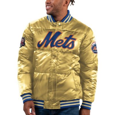 Starter Men's MLB New York Mets 2023 Subway Series Bronx Bomber Full-Snap Jacket