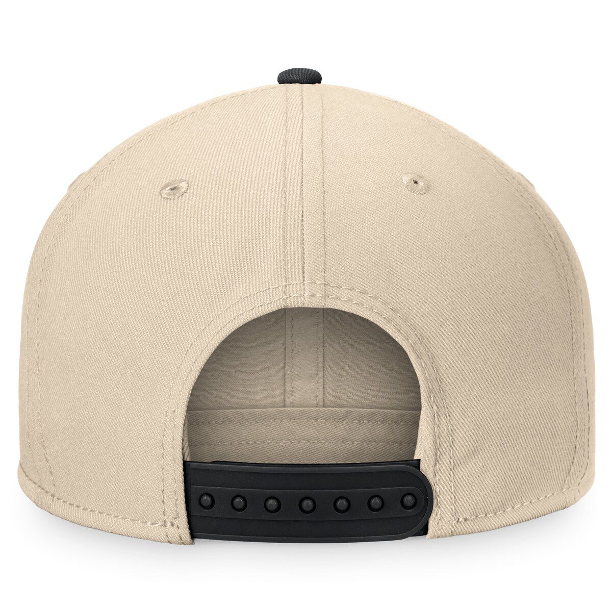 NHL Fanatics Cream/Black Detroit Wings Goalaso Snapback Hat