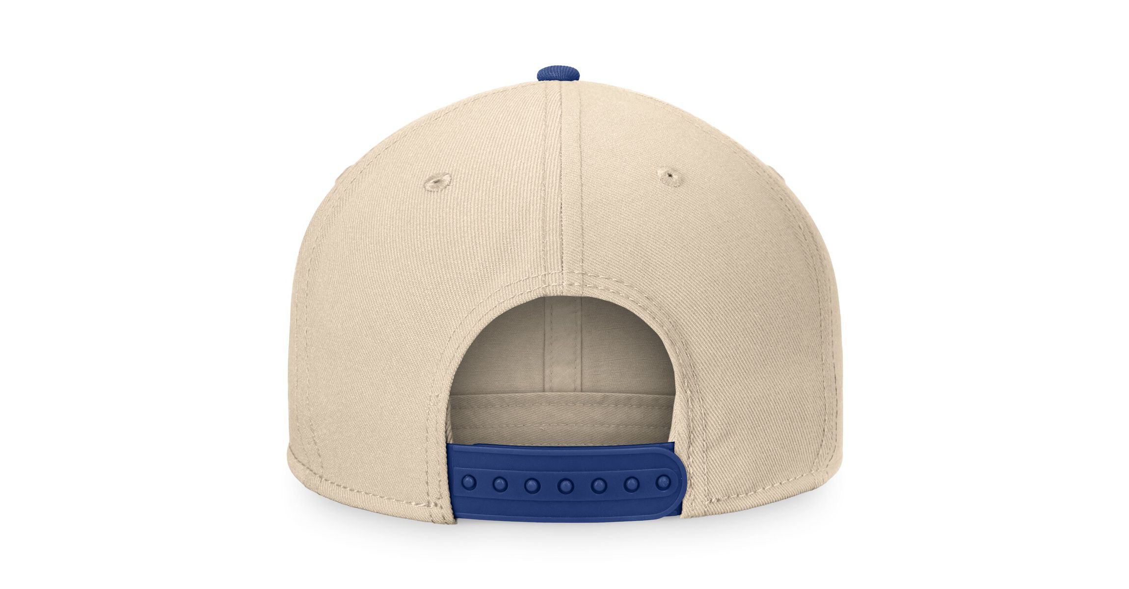 NHL Fanatics Cream/Blue Toronto Maple Leafs Goalaso Snapback Hat