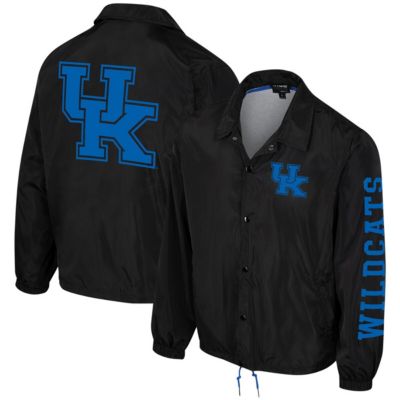 The Wild Collective NCAA Unisex Kentucky Wildcats Coaches Full-Snap Jacket