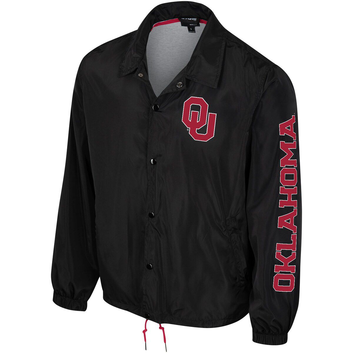 NCAA Unisex Oklahoma Sooners Coaches Full-Snap Jacket