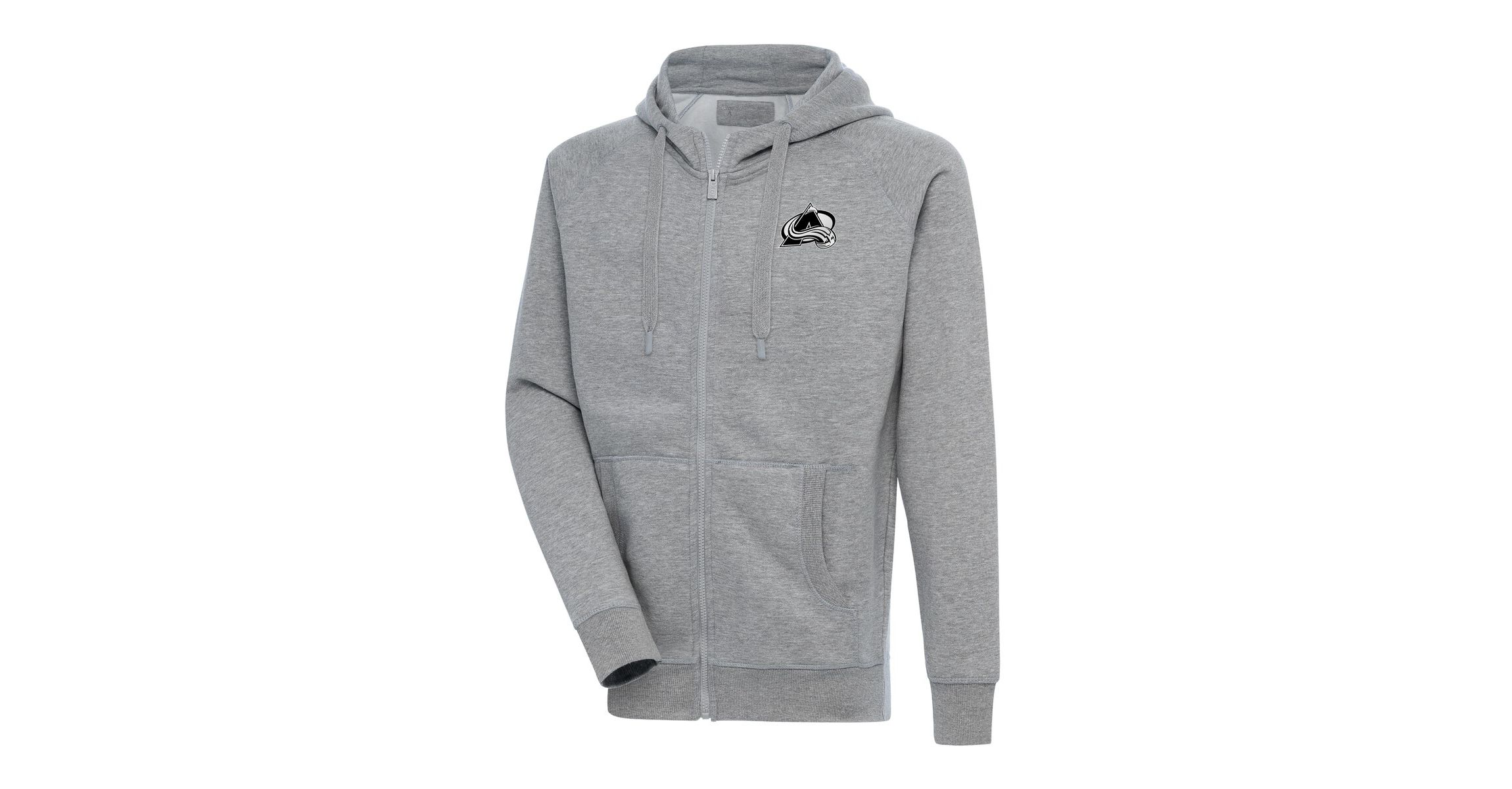 NHL Colorado Avalanche Metallic Logo Victory Full-Zip Hoodie