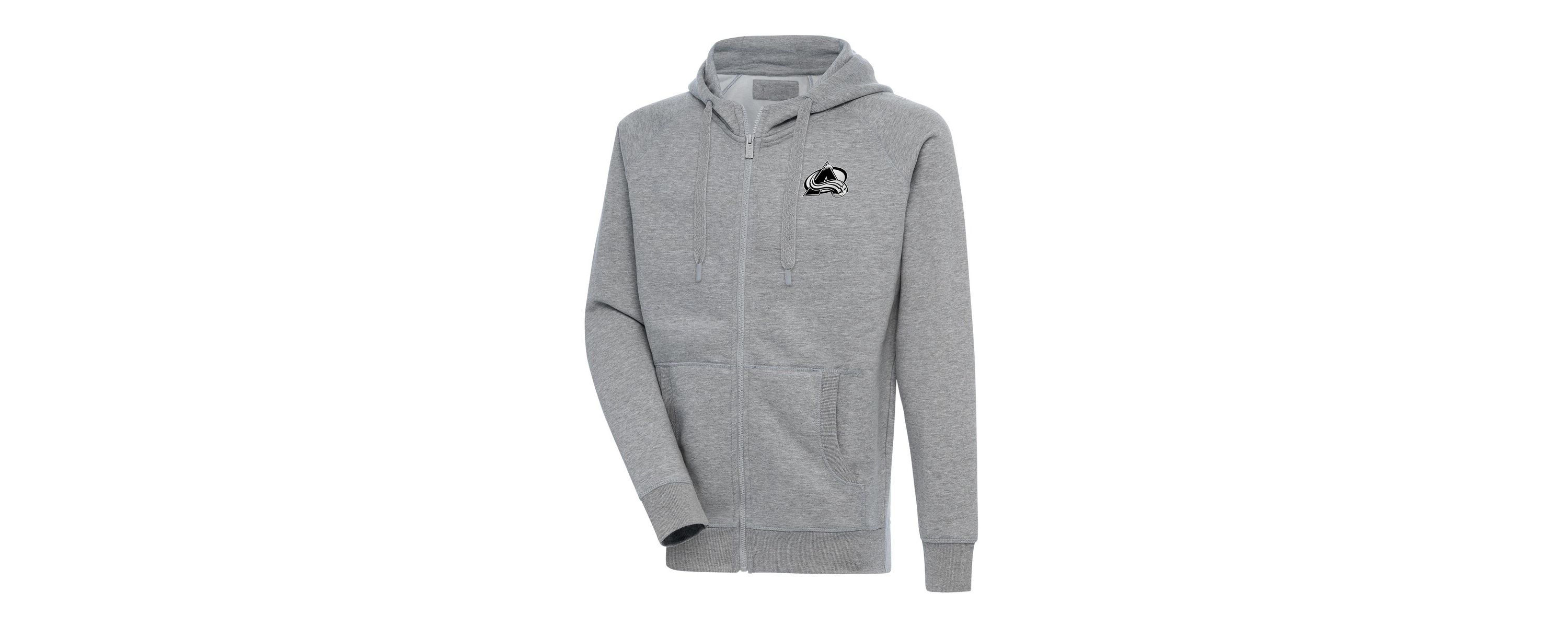 NHL Colorado Avalanche Metallic Logo Victory Full-Zip Hoodie