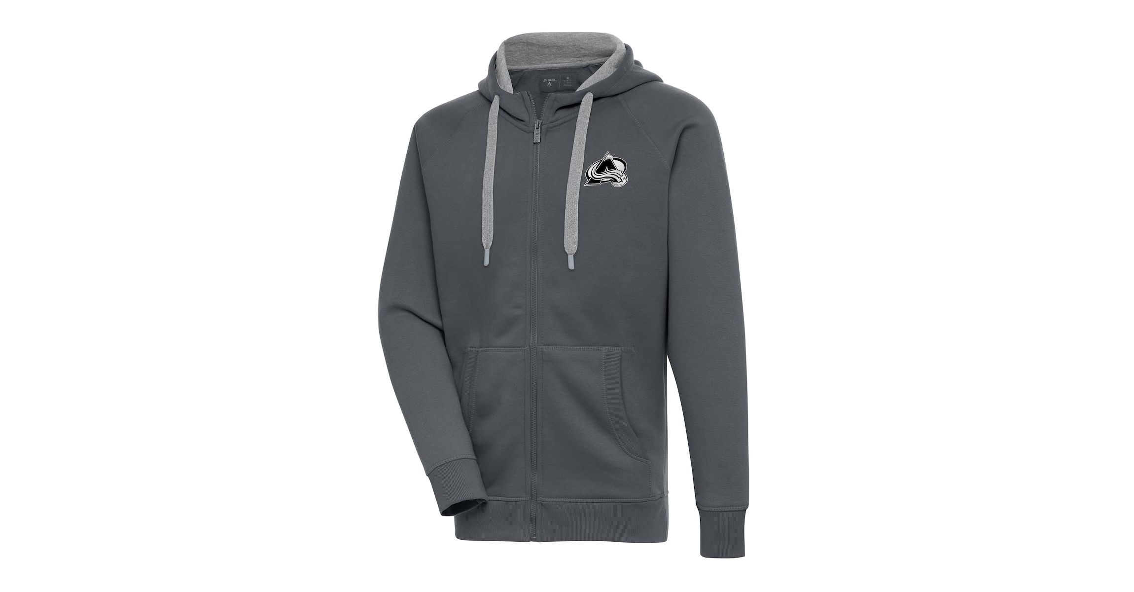 NHL Colorado Avalanche Metallic Logo Victory Full-Zip Hoodie