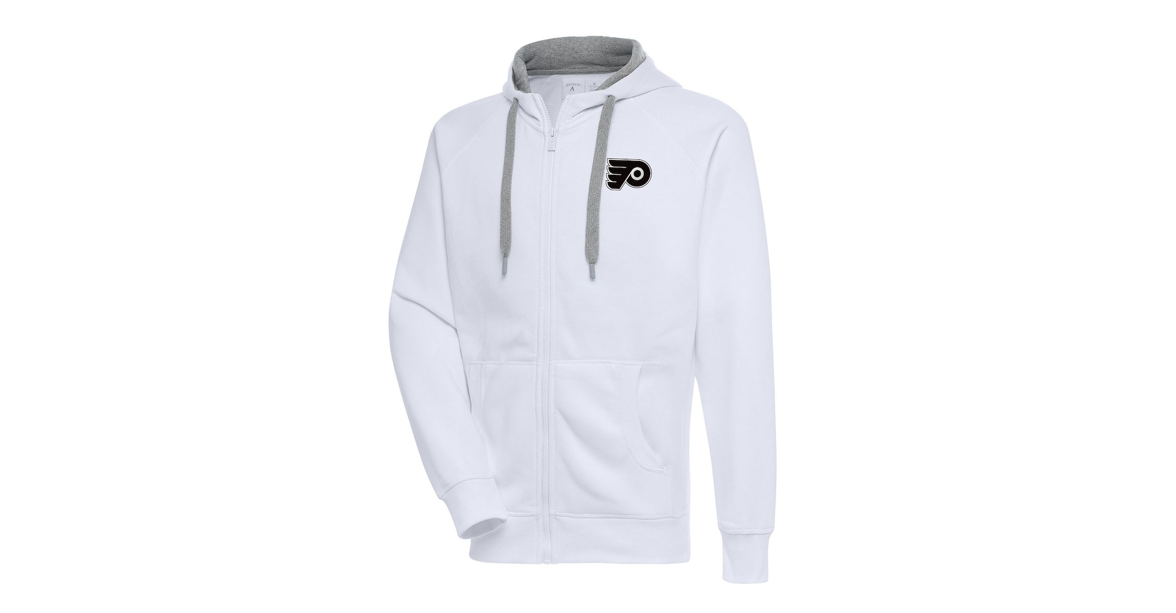 NHL Philadelphia Flyers Metallic Logo Victory Full-Zip Hoodie