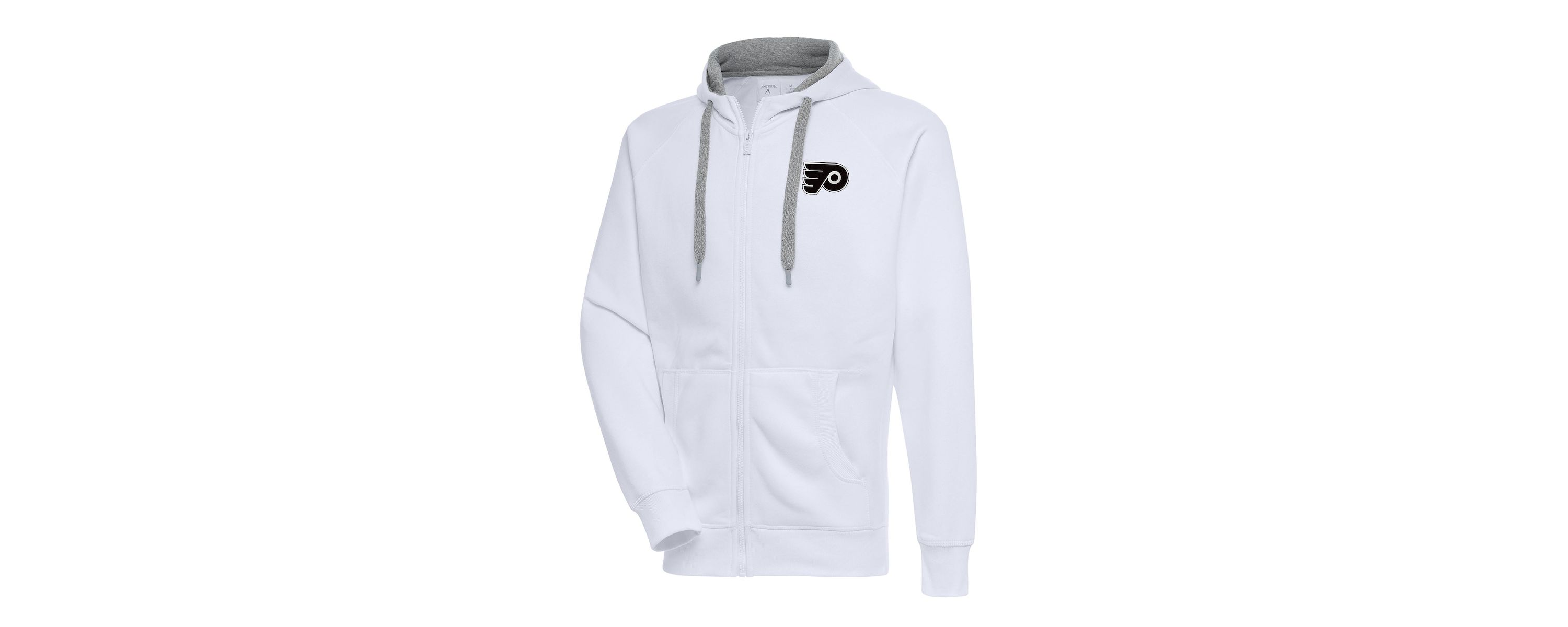 NHL Philadelphia Flyers Metallic Logo Victory Full-Zip Hoodie