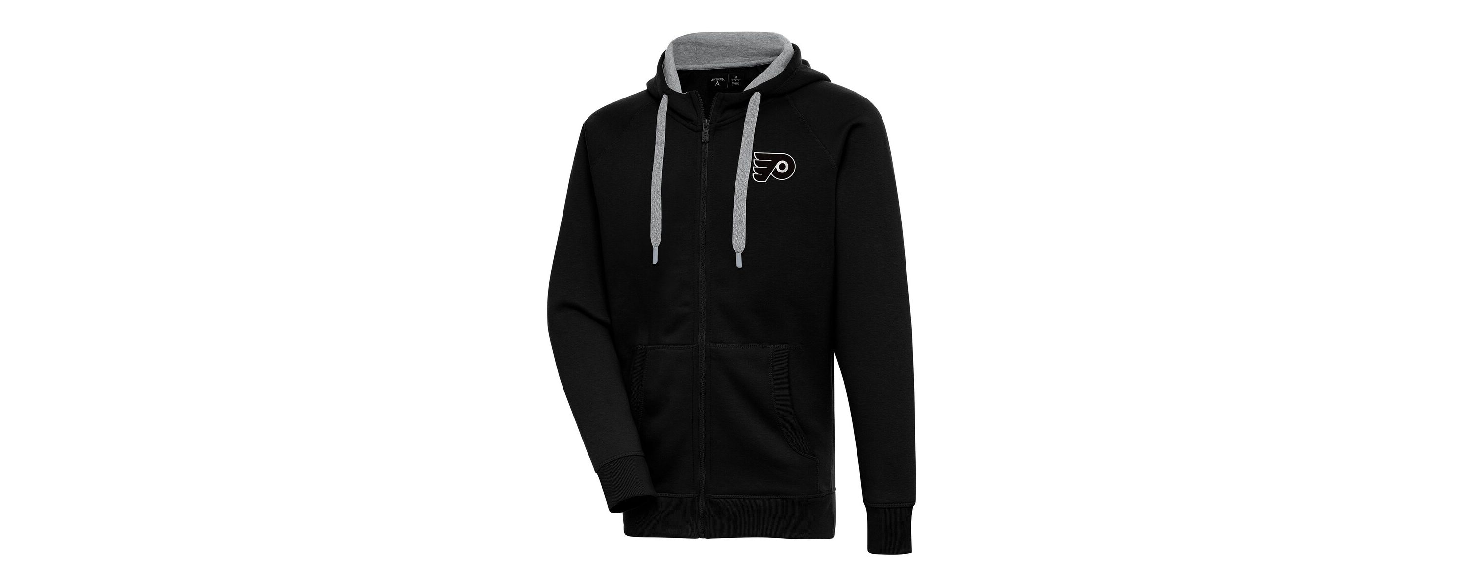 NHL Philadelphia Flyers Metallic Logo Victory Full-Zip Hoodie