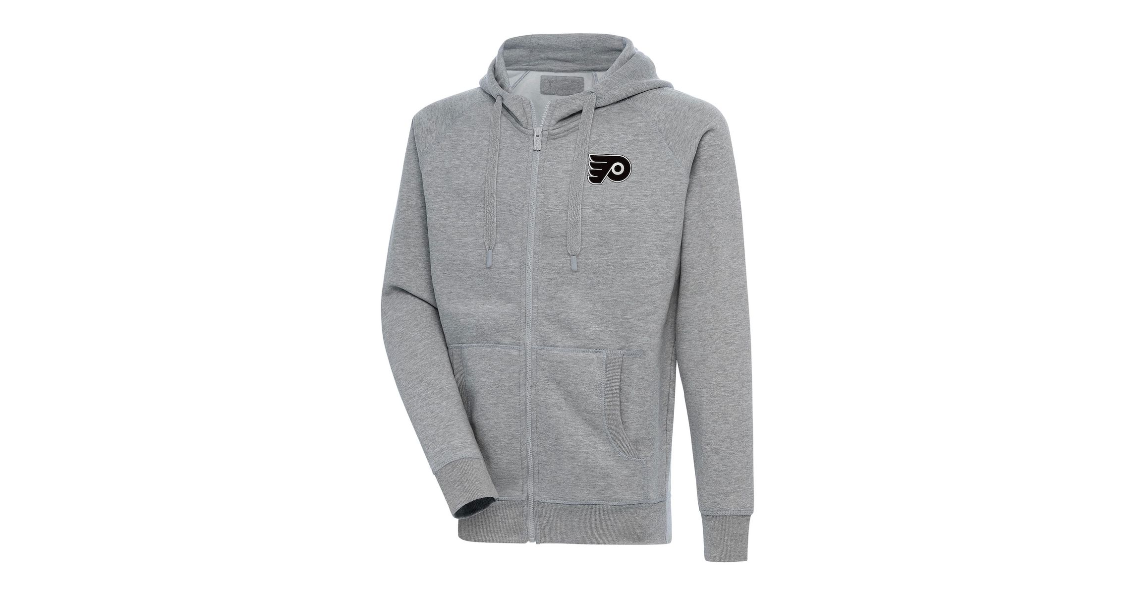 NHL Philadelphia Flyers Metallic Logo Victory Full-Zip Hoodie