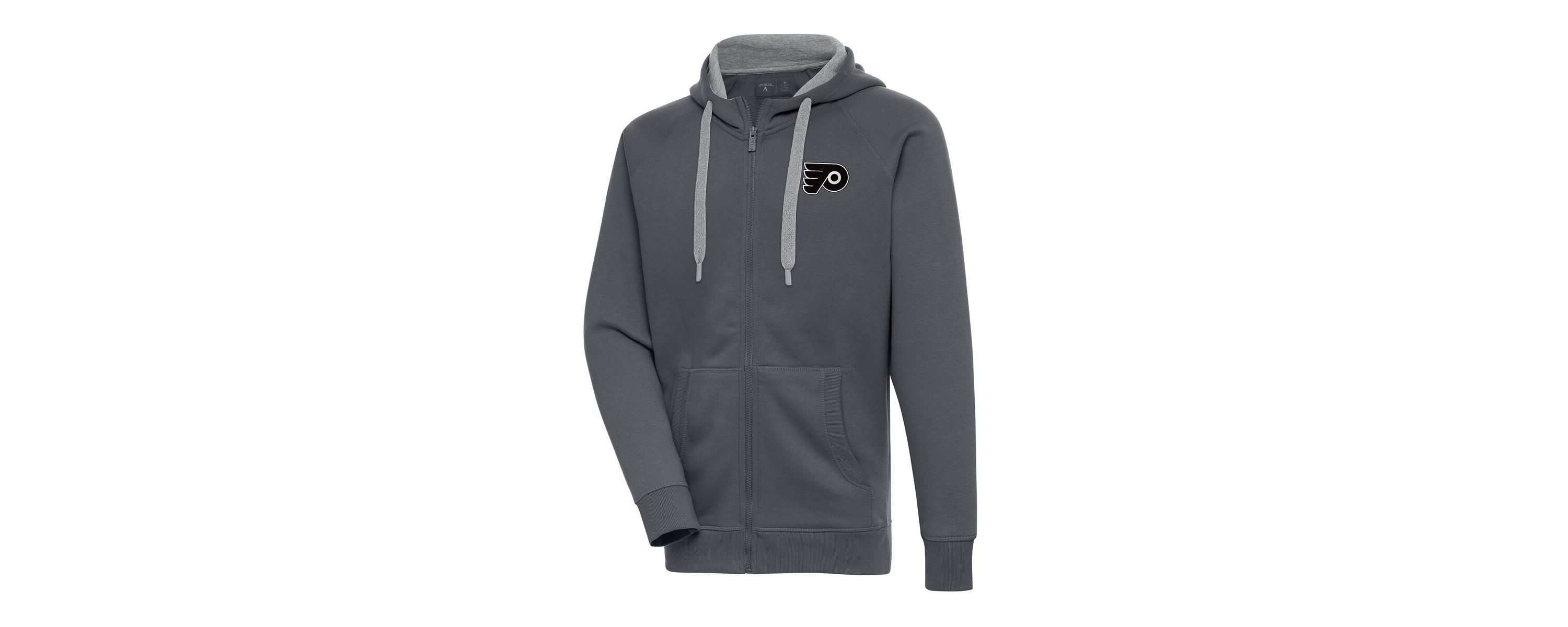 NHL Philadelphia Flyers Metallic Logo Victory Full-Zip Hoodie