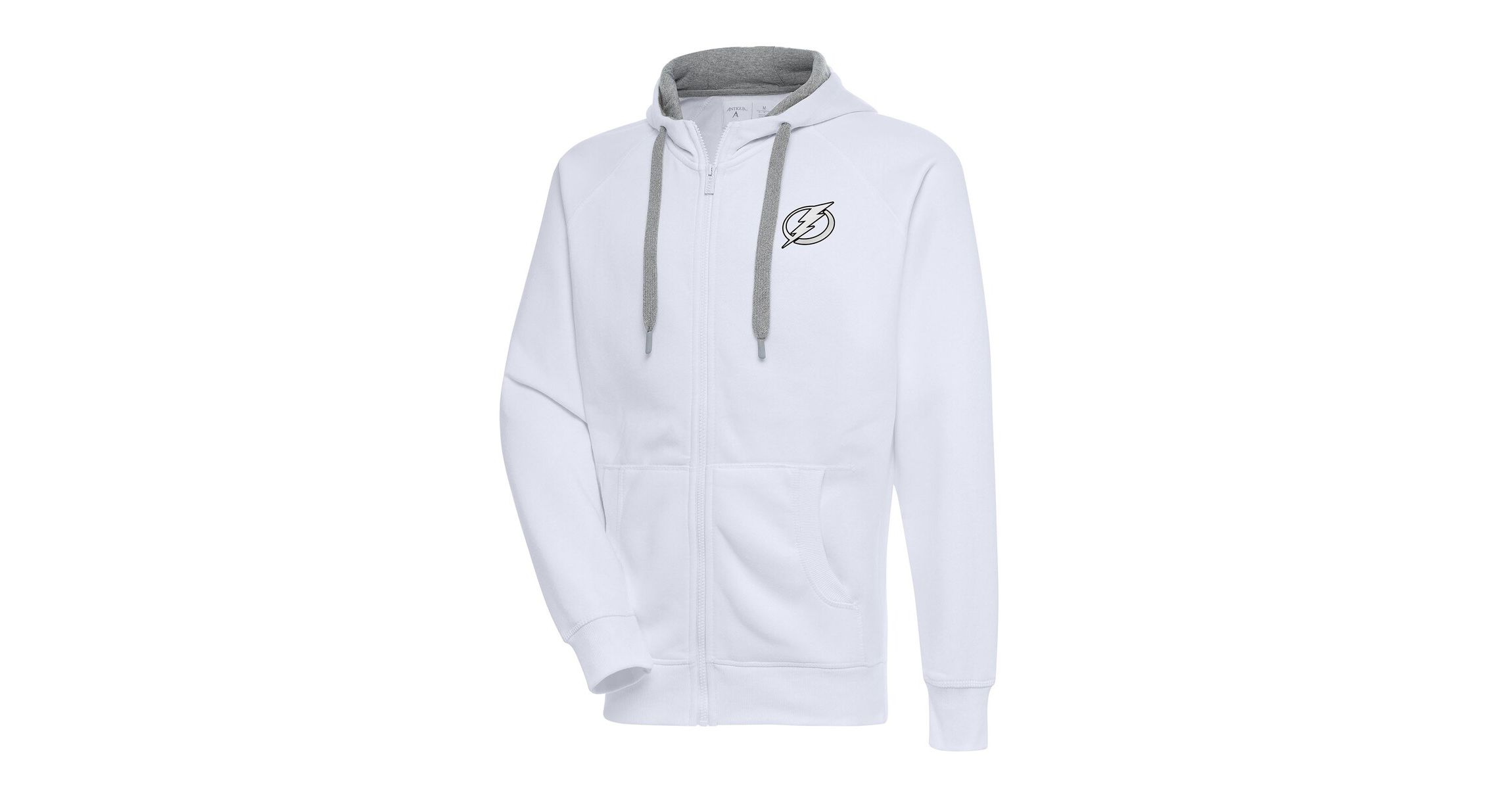 NHL Tampa Bay Lightning Metallic Logo Victory Full-Zip Hoodie