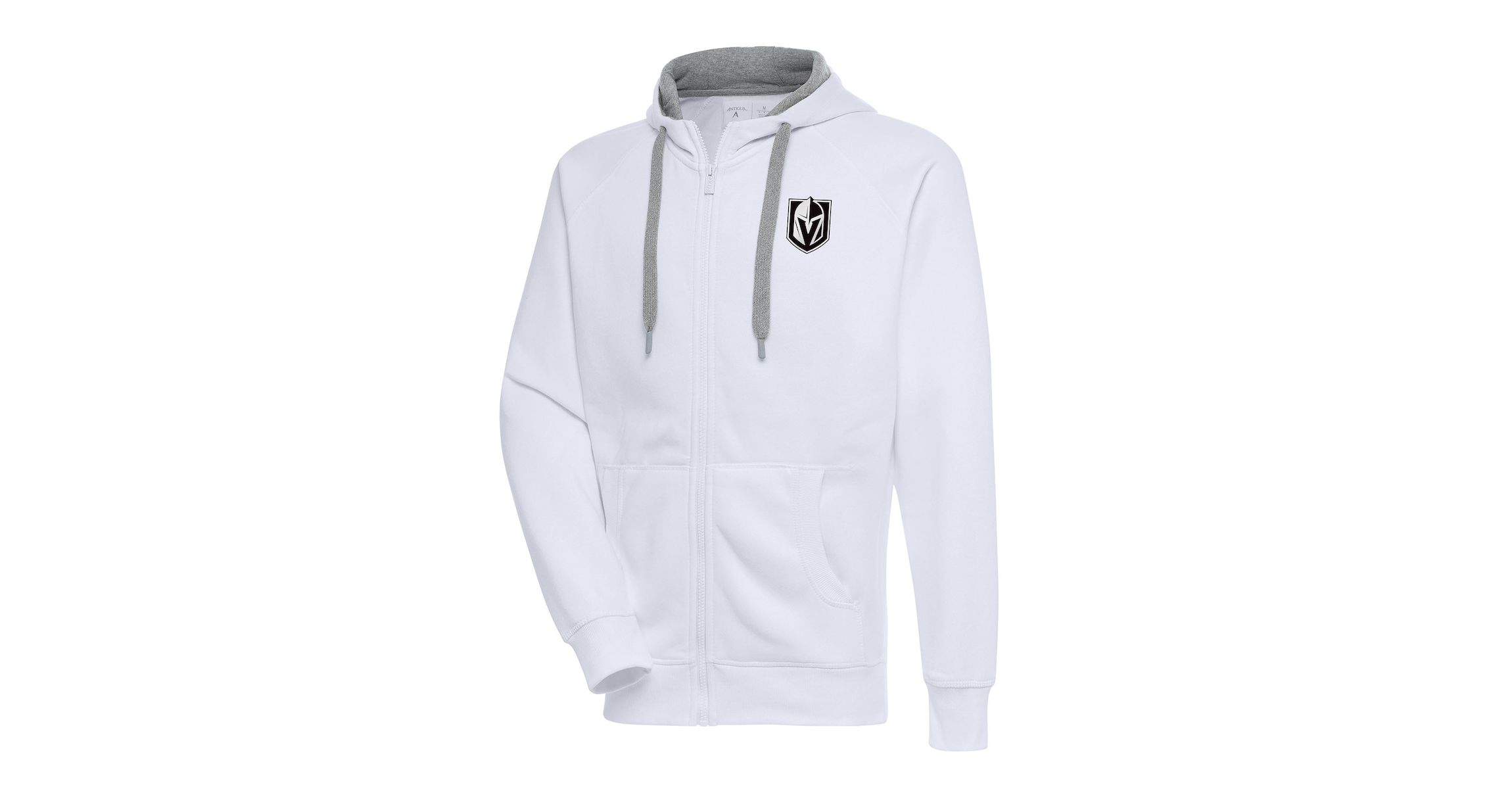 NHL Vegas Golden Knights Metallic Logo Victory Full-Zip Hoodie