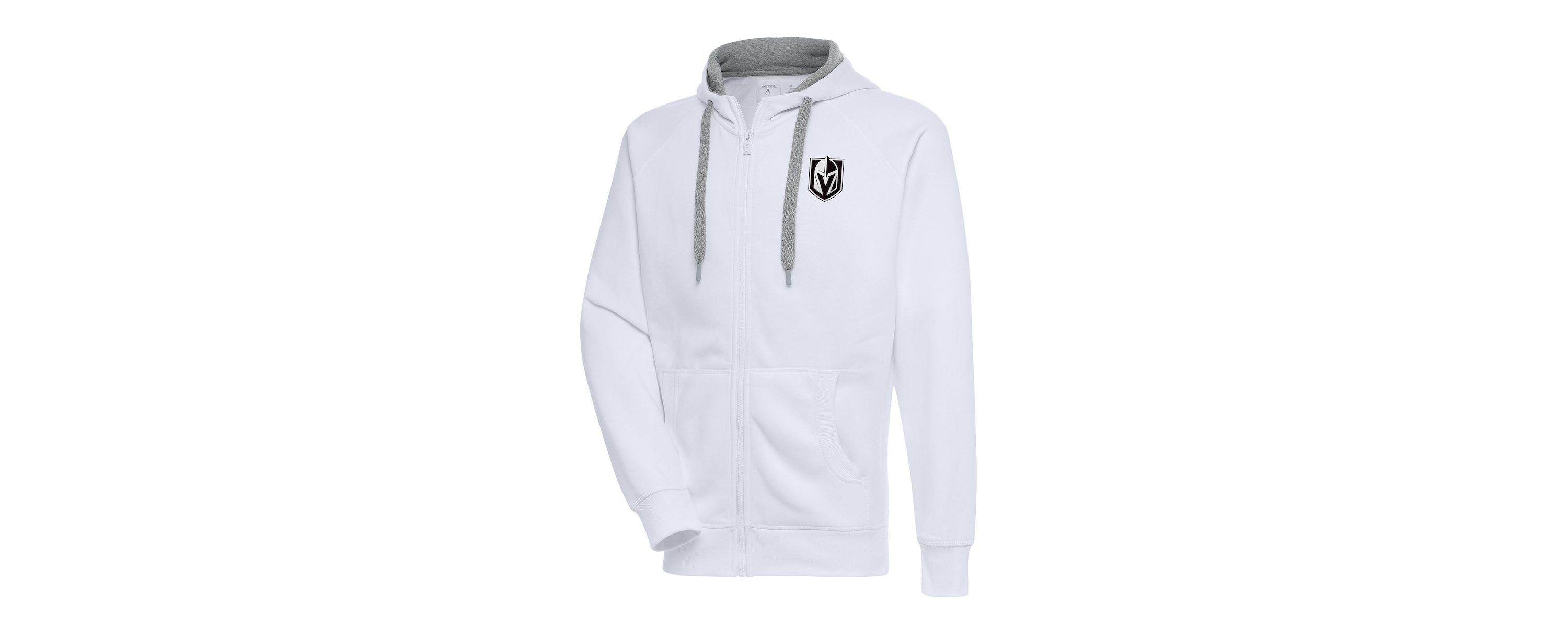 NHL Vegas Golden Knights Metallic Logo Victory Full-Zip Hoodie