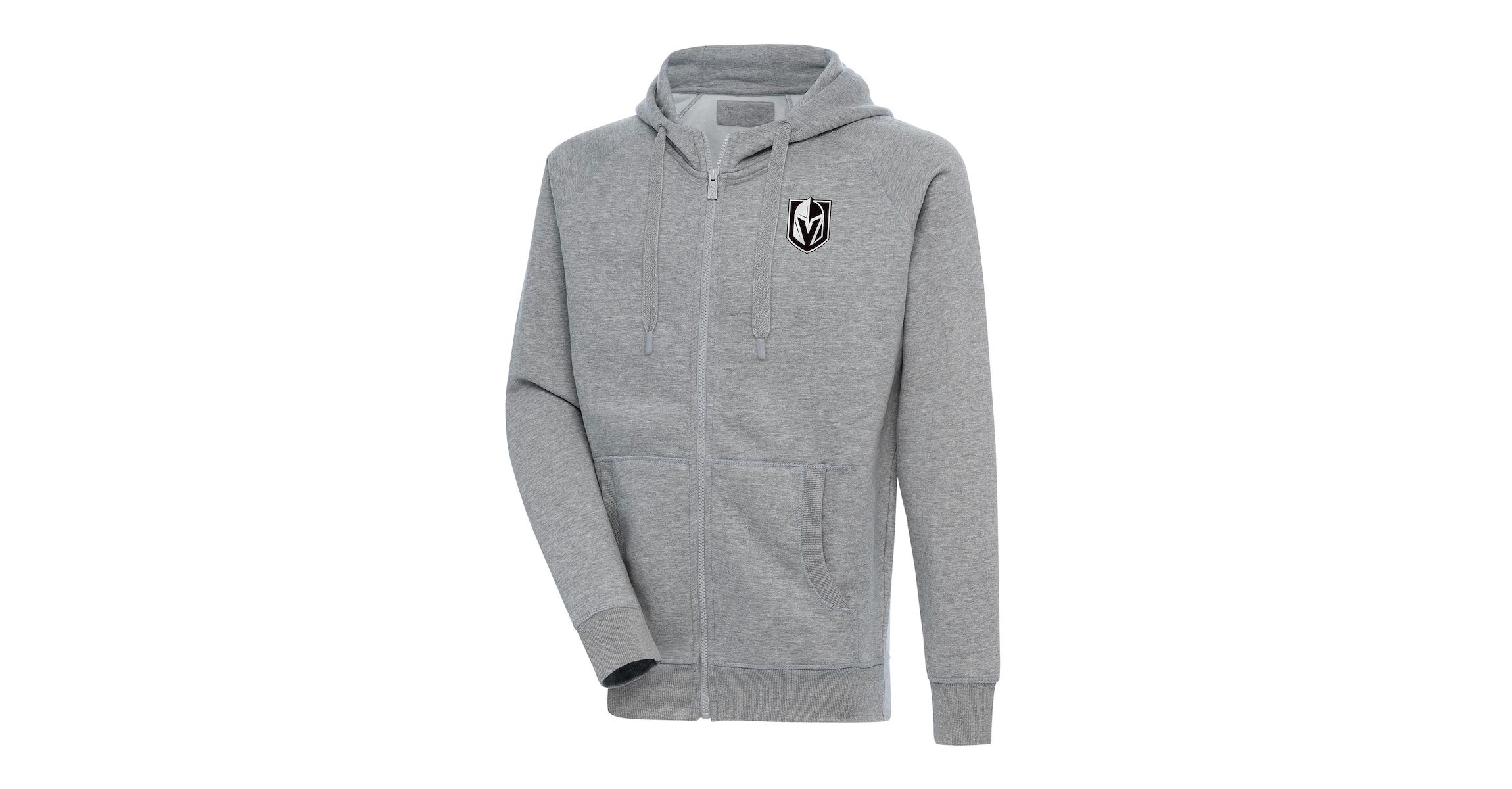 NHL Vegas Golden Knights Metallic Logo Victory Full-Zip Hoodie
