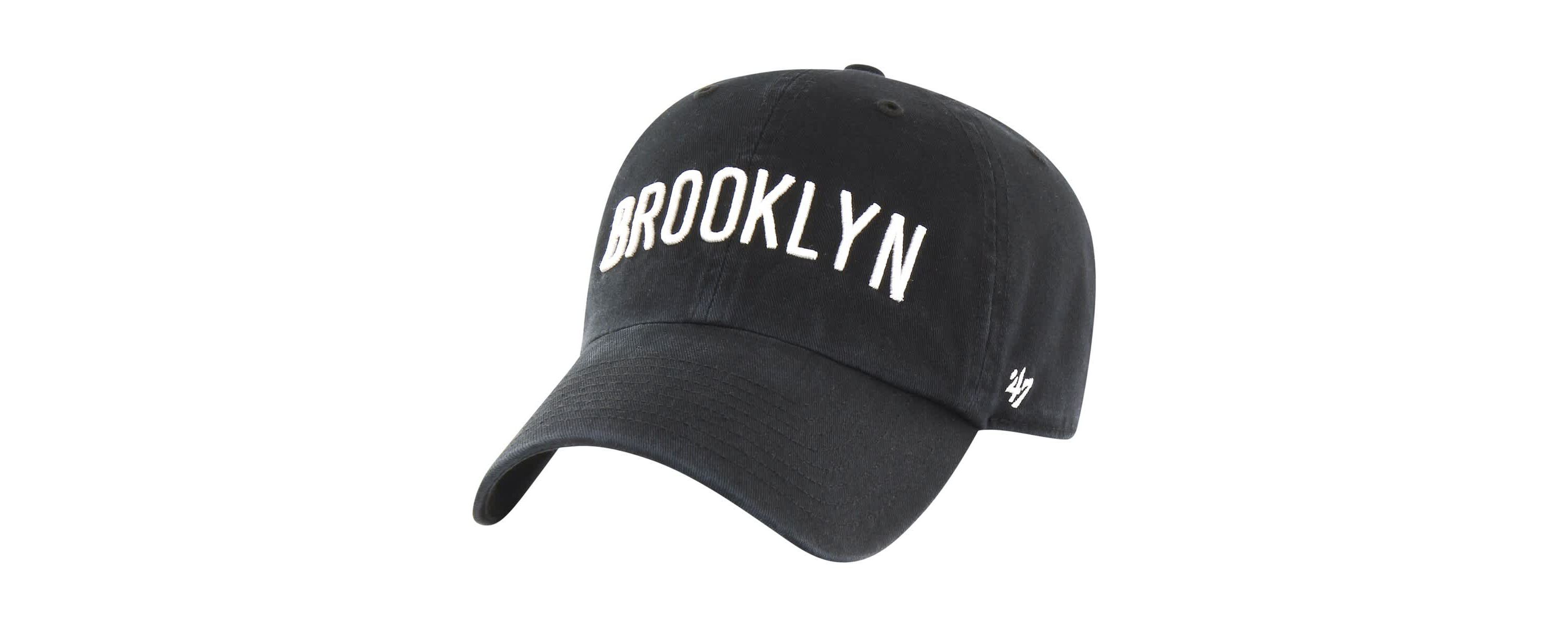 NBA Brooklyn Nets Core Wordmark Clean Up Adjustable Hat