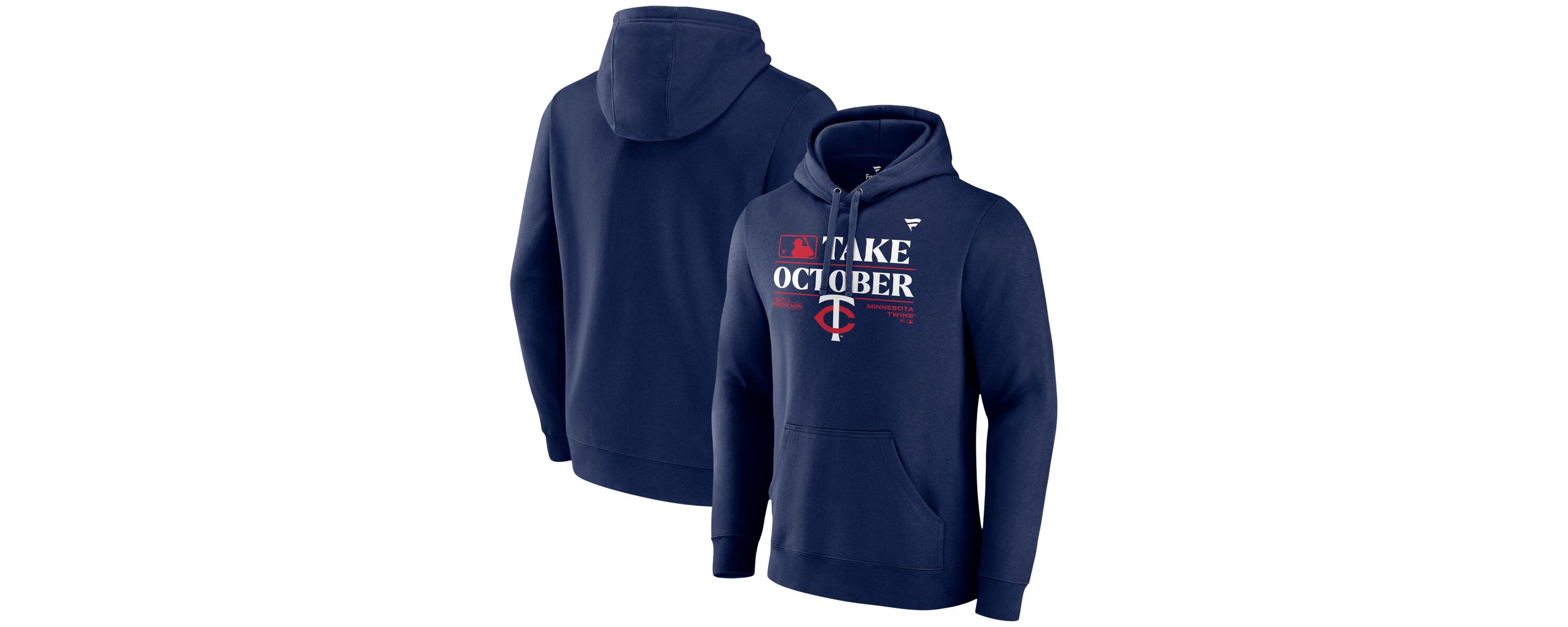 MLB Fanatics Minnesota Twins 2023 season Locker Room Pullover Hoodie