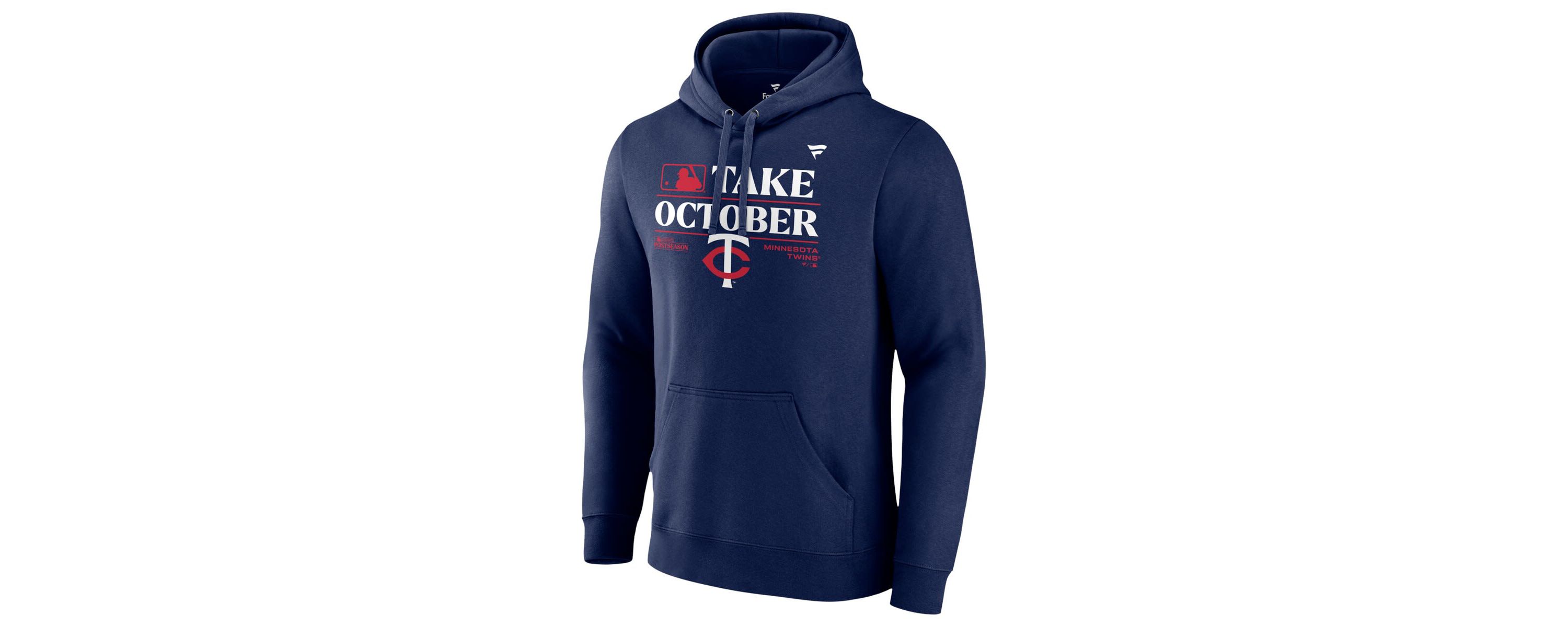 MLB Fanatics Minnesota Twins 2023 season Locker Room Pullover Hoodie