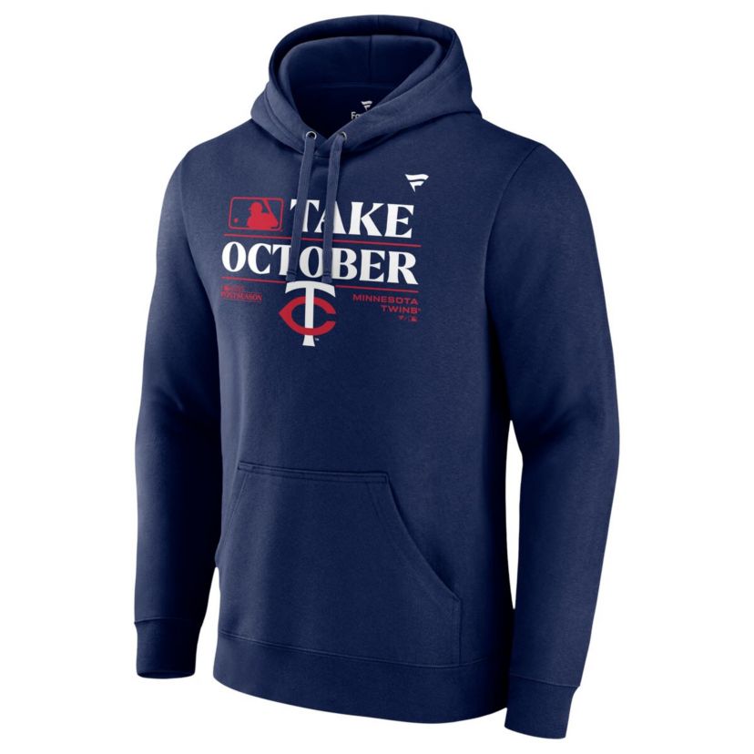 MLB Fanatics Minnesota Twins 2023 season Locker Room Pullover Hoodie