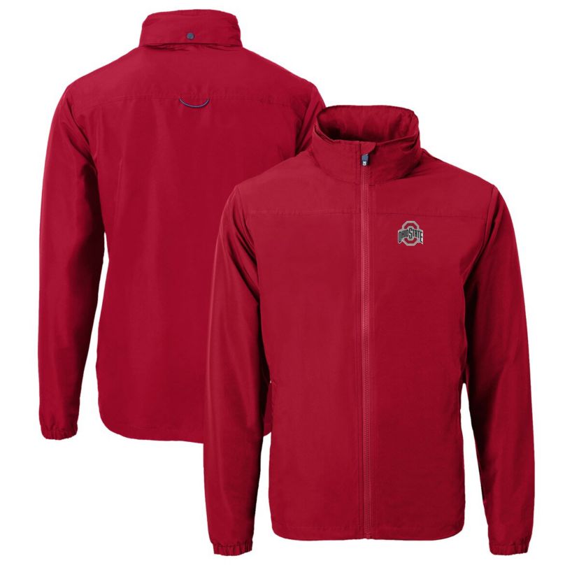 NCAA Ohio State Buckeyes Primary Logo Charter Eco Recycled Full-Zip Jacket