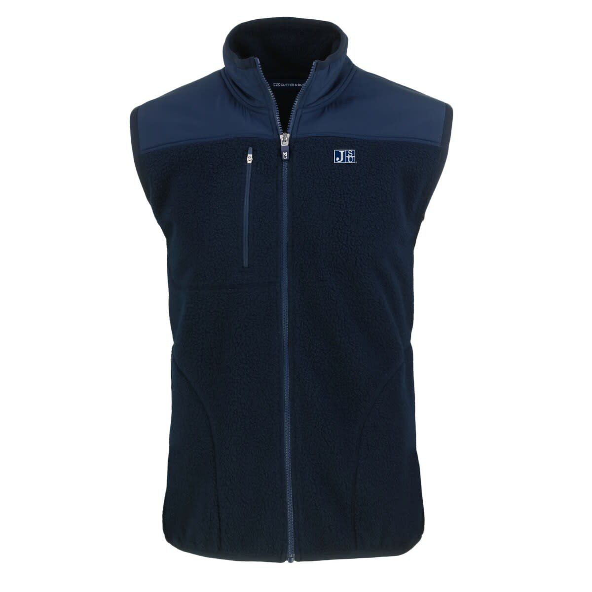 NCAA Jackson State Tigers Cascade Eco Sherpa Fleece Full-Zip Vest